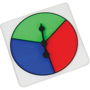 Transparent 3 color spinners single
