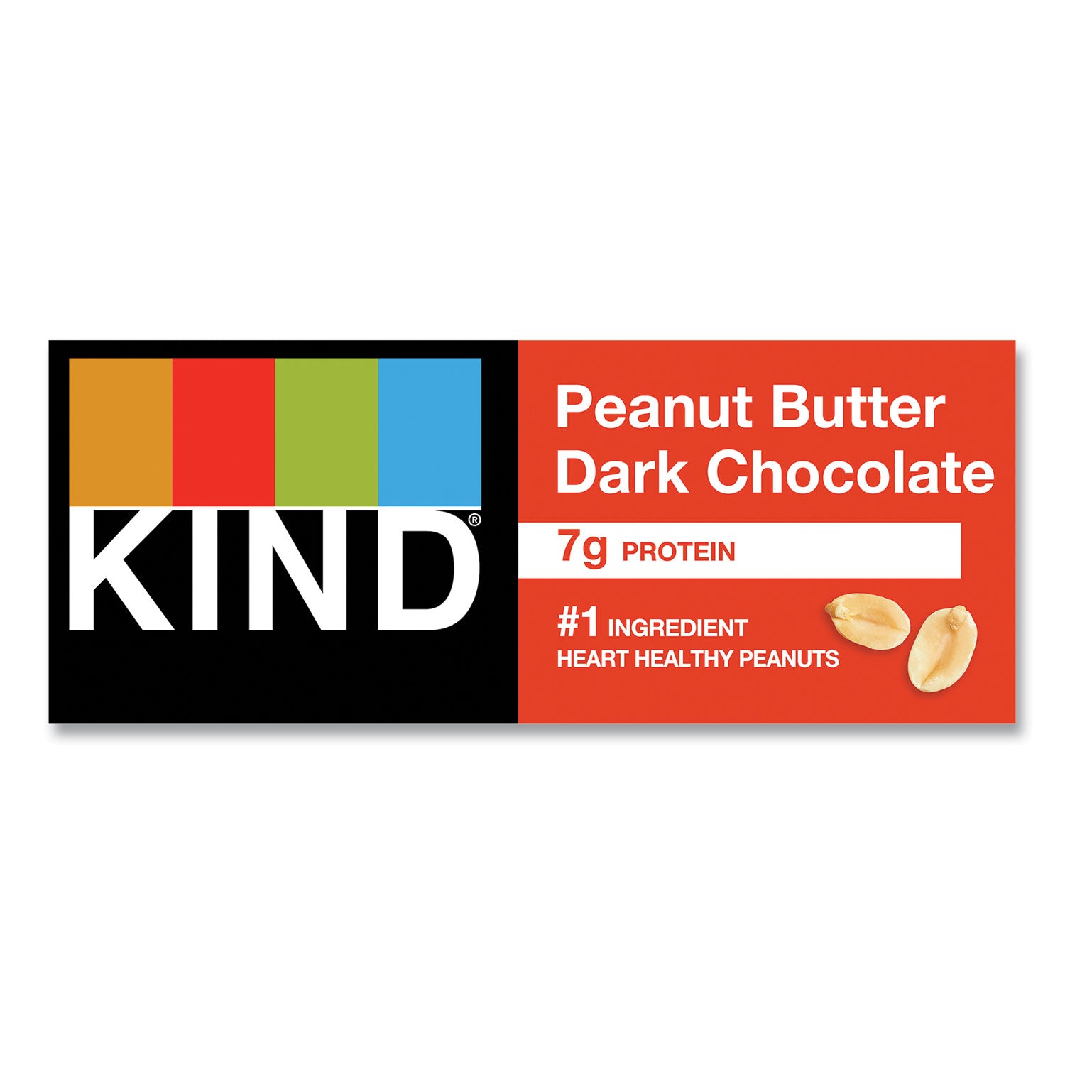 Gluten-free, Wheat-free, Non-GMO, Sulfur dioxide-free, Trans Fat Free, Low Glycemic, Low Sodium - Peanut Butter Dark Chocolate - 1.40 oz - 12 / Box
