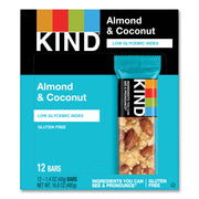 Gluten-free, Wheat-free, Dairy-free, Non-GMO, Sulfur dioxide-free - Almond & Coconut - 1.40 oz - 12 / Box