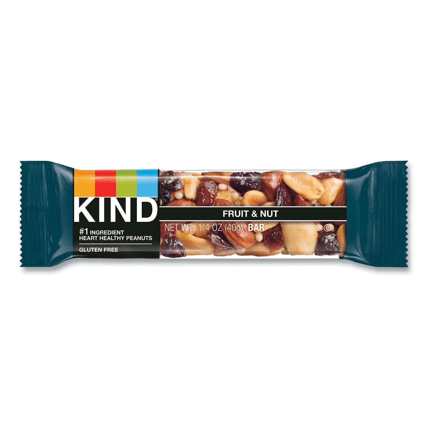Individually Wrapped, Non-GMO, Gluten-free, Dairy-free, Cholesterol-free, Fat-free, Sulfur dioxide-free - Fruit & Nut - 1.40 oz - 12 / Box