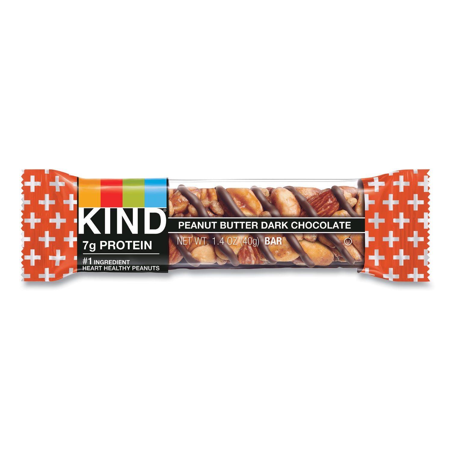 Gluten-free, Wheat-free, Non-GMO, Sulfur dioxide-free, Trans Fat Free, Low Glycemic, Low Sodium - Peanut Butter Dark Chocolate - 1.40 oz - 12 / Box