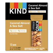 Cholesterol-free, Non-GMO, Gluten-free, Individually Wrapped, Trans Fat Free, Low Glycemic, Low Sodium - Caramel Almond and Sea Salt - 1.40 oz - 12 / Box