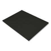 Prang Construction Paper - Multipurpose - 24" Width x 18" Length - Black - Groundwood - 1 Pack