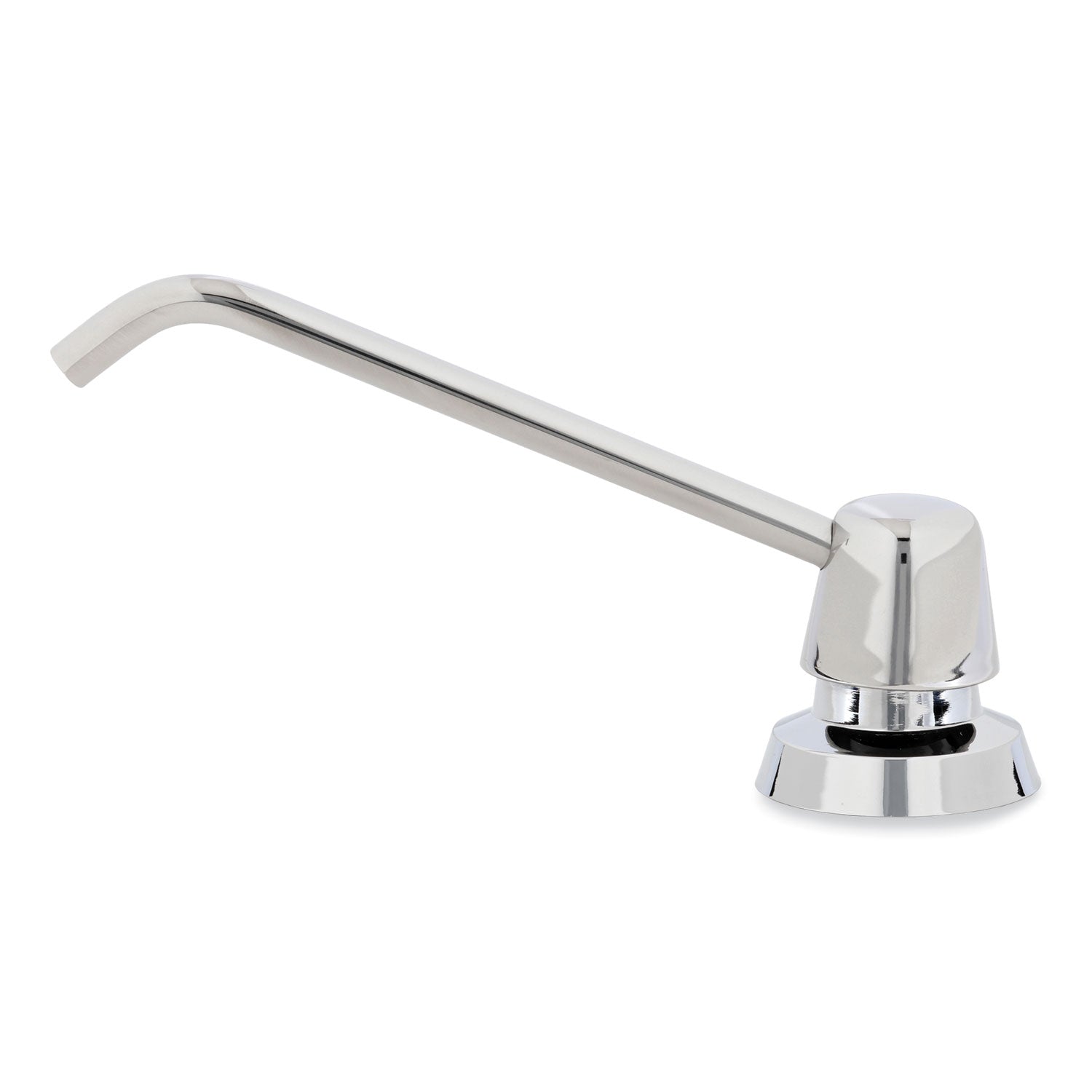 Counter-Mounted Soap Dispenser, 34 oz,  3 x 4 x 6, Stainless Steel