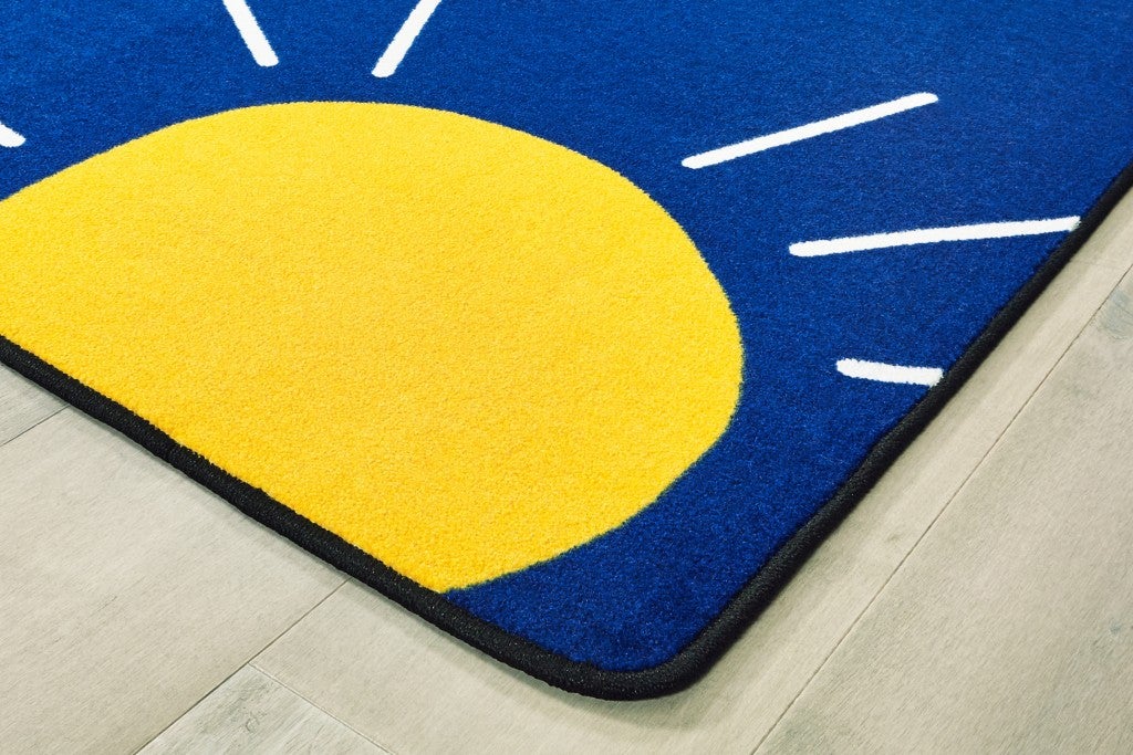 Rainbow Seating Rug - 7ft 6in x 12ft - Rectangle - Multi