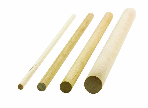 Dowels, 25 pcs, 3/4" x 12"