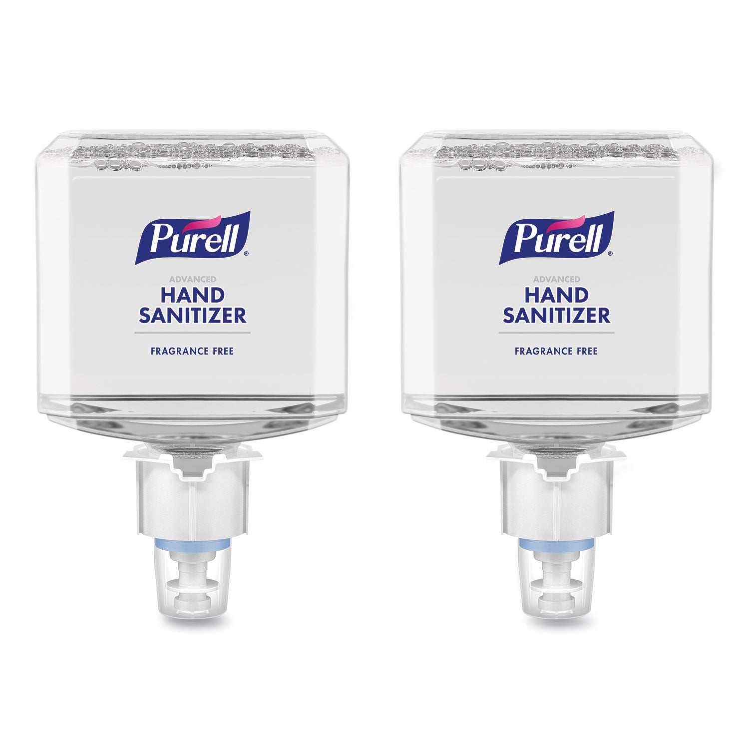 PURELL&reg; Advanced Hand Sanitizer Foam Refill - 1.27 quart - Kill Germs - Hand - Clear - Fragrance-free, Dye-free, Hygienic, Unscented, Refillable - 2 / Carton