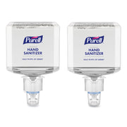 PURELL&reg; Advanced Hand Sanitizer Foam Refill - Clean Scent - 1.27 quart - Push Pump Dispenser - Kill Germs - Multipurpose - Clear - Hypoallergenic, Dye-free, Refillable - 2 / Carton