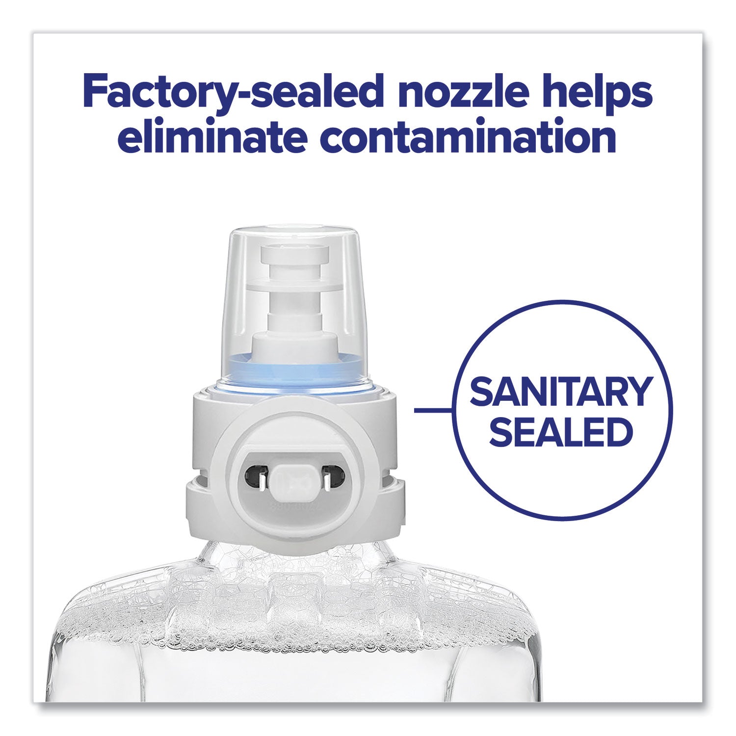1.32 quart - Kill Germs, Bacteria Remover - Hand, Hospital, Healthcare, Skin - Moisturizing - Non-irritating, Dye-free, Fragrance-free, Rich Lather - 3 / Carton