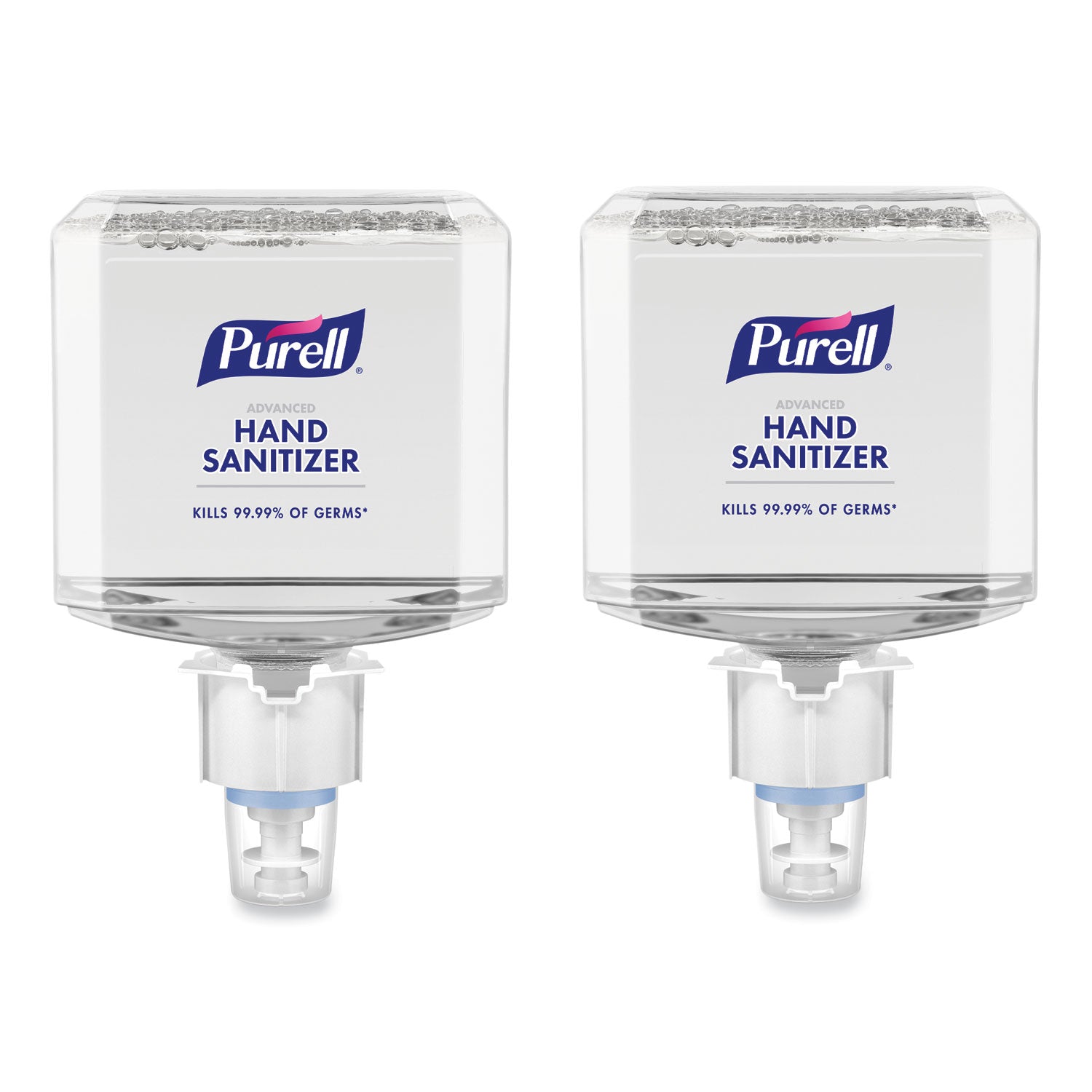 PURELL Advanced Hand Sanitizer Foam Refill, Clean Scent, 1.27 Quart, Touchless Dispenser, Moisturizing, Dye-Free, Fragrance-Free, 2/Carton