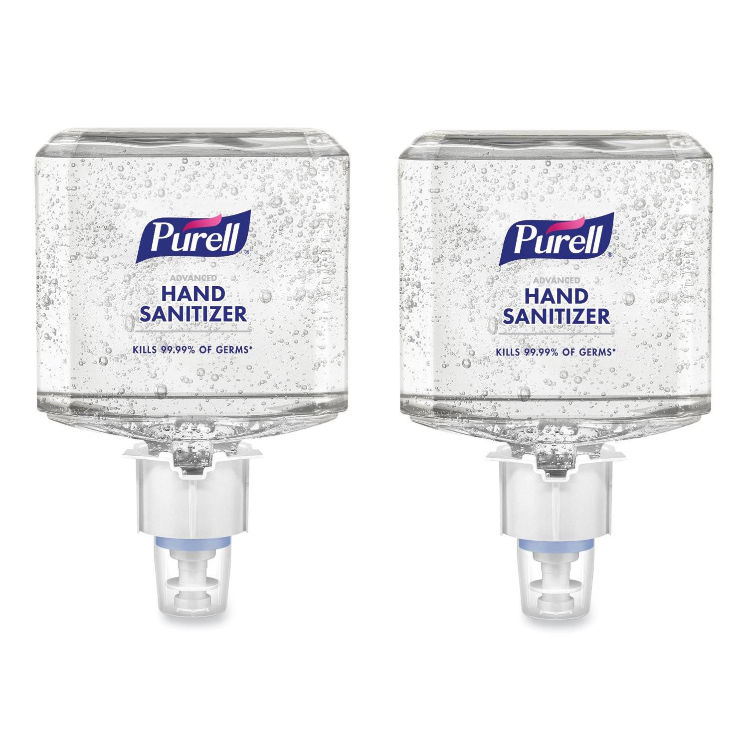 PURELL&reg; Advanced Hand Sanitizer Gel Refill - 1.27 quart - Bacteria Remover, Kill Germs - Hand - Dye-free, Hygienic - 2 / Carton
