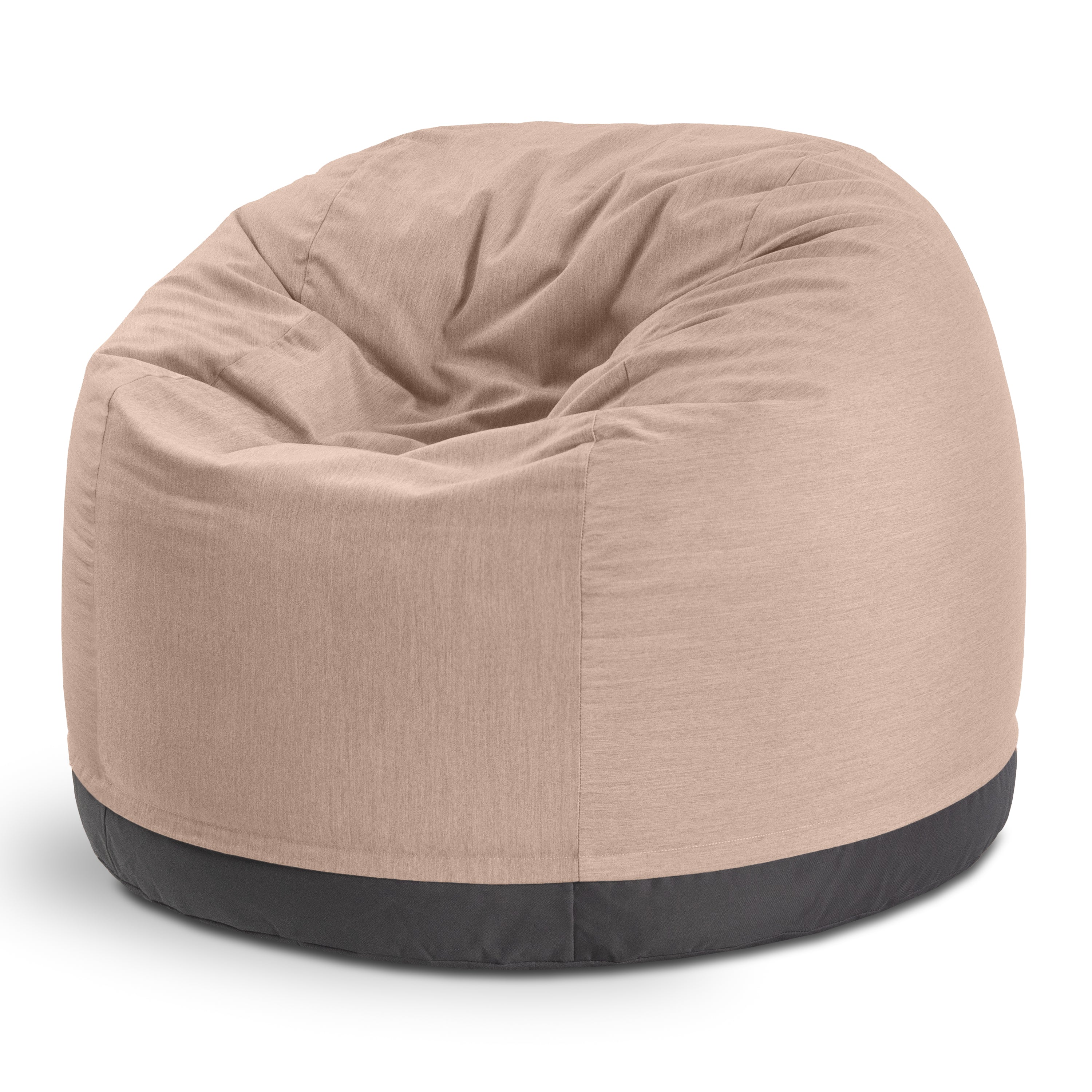 Jaxx Palmetto Large Round Outdoor Bean Bag Club Chair - Sunbrella Petal