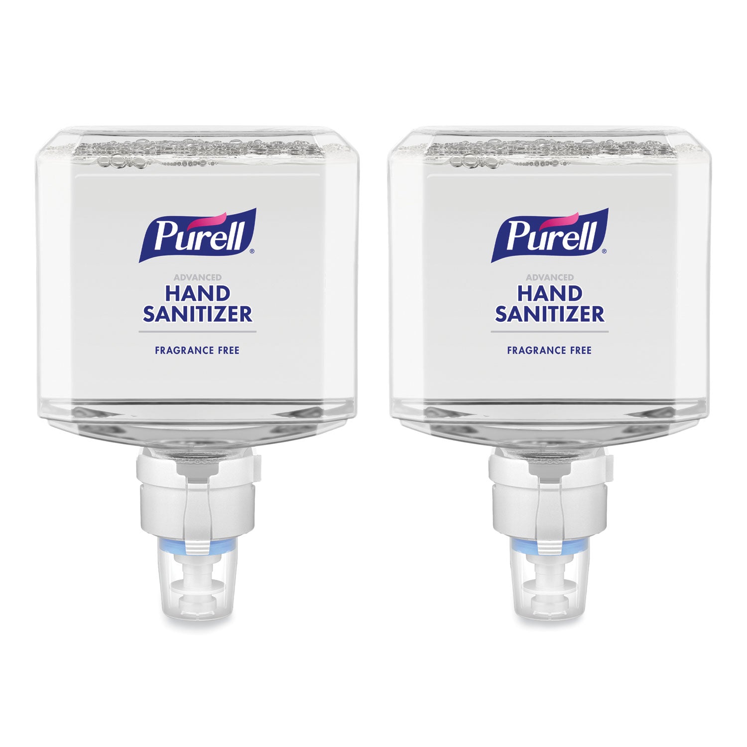 PURELL&reg; Advanced Hand Sanitizer Foam Refill - Clean Scent - 1.27 quart - Kill Germs - Hand, Healthcare, Skin - Fragrance-free, Dye-free, Hygienic, Refillable - 2 / Carton