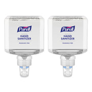 PURELL&reg; Advanced Hand Sanitizer Foam Refill - Clean Scent - 1.27 quart - Kill Germs - Hand, Healthcare, Skin - Fragrance-free, Dye-free, Hygienic, Refillable - 2 / Carton
