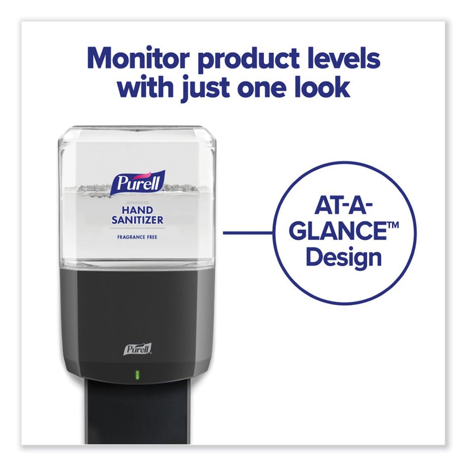 PURELL&reg; Advanced Hand Sanitizer Foam Refill - Clean Scent - 1.27 quart - Kill Germs - Hand, Healthcare, Skin - Fragrance-free, Dye-free, Hygienic, Refillable - 2 / Carton