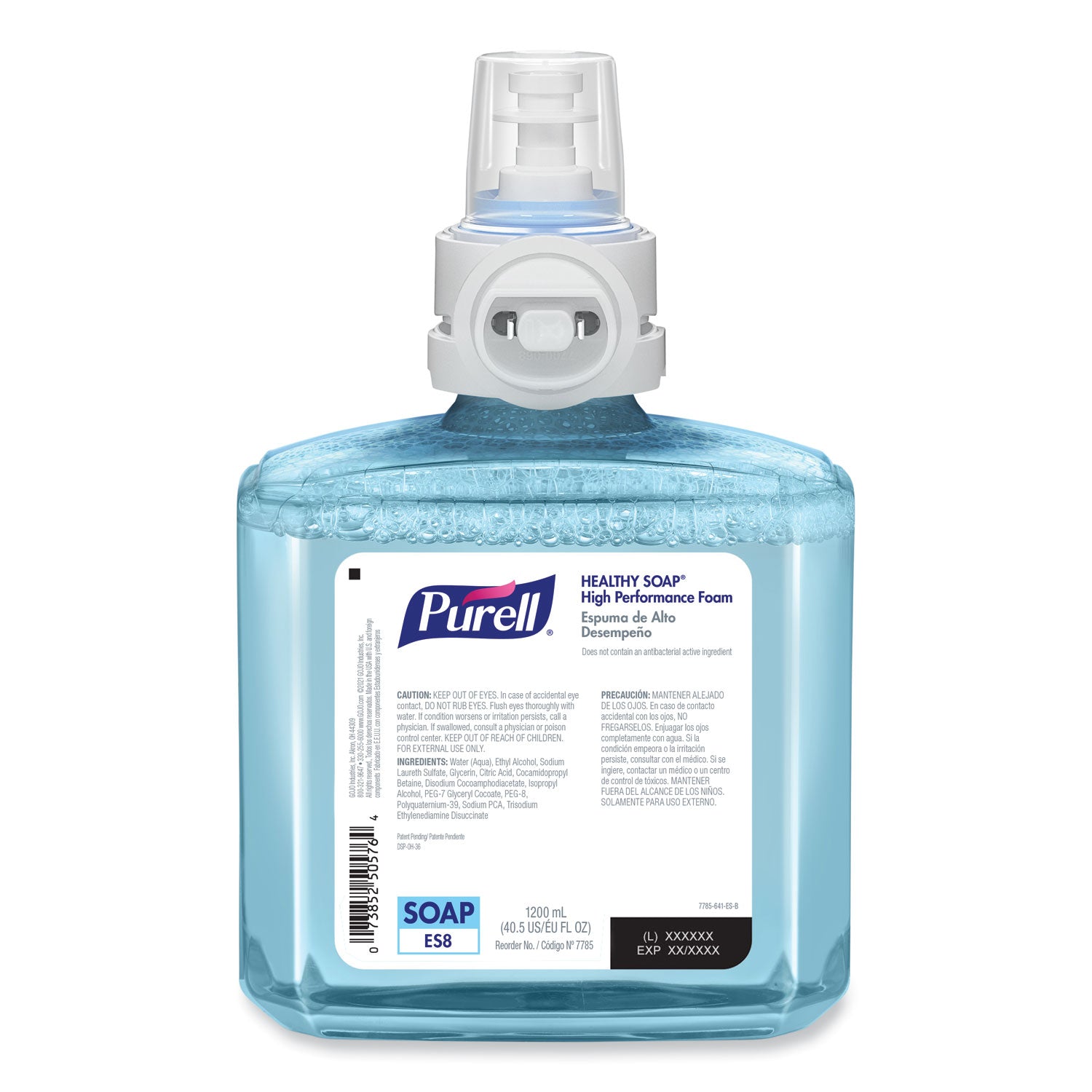 1.27 quart - Dirt Remover, Kill Germs, Soil Remover - Skin, Hand - Clear - Recycled - Paraben-free, Antibacterial-free, Phthalate-free, Dye-free, Fragrance-free, Quick Rinse - 2 / Carton
