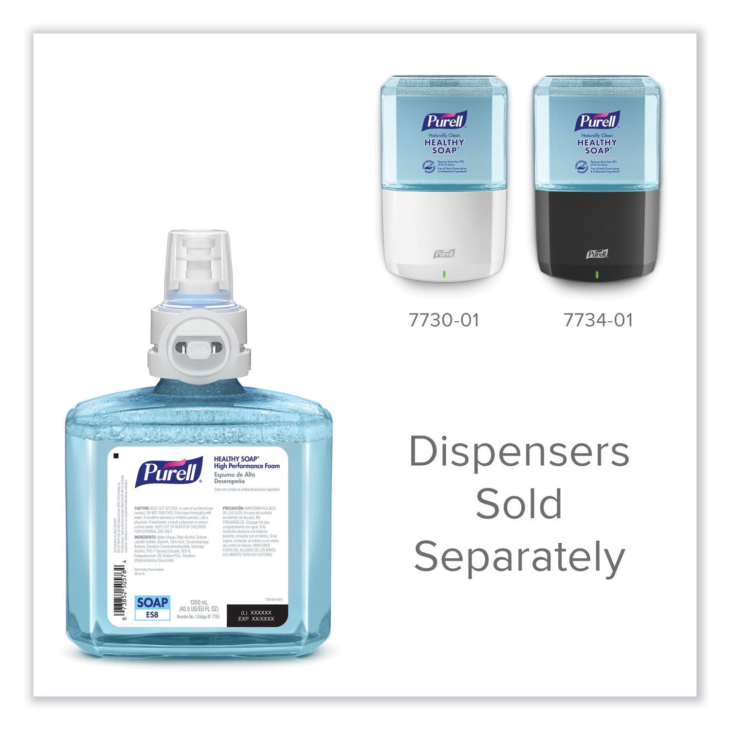 1.27 quart - Dirt Remover, Kill Germs, Soil Remover - Skin, Hand - Clear - Recycled - Paraben-free, Antibacterial-free, Phthalate-free, Dye-free, Fragrance-free, Quick Rinse - 2 / Carton