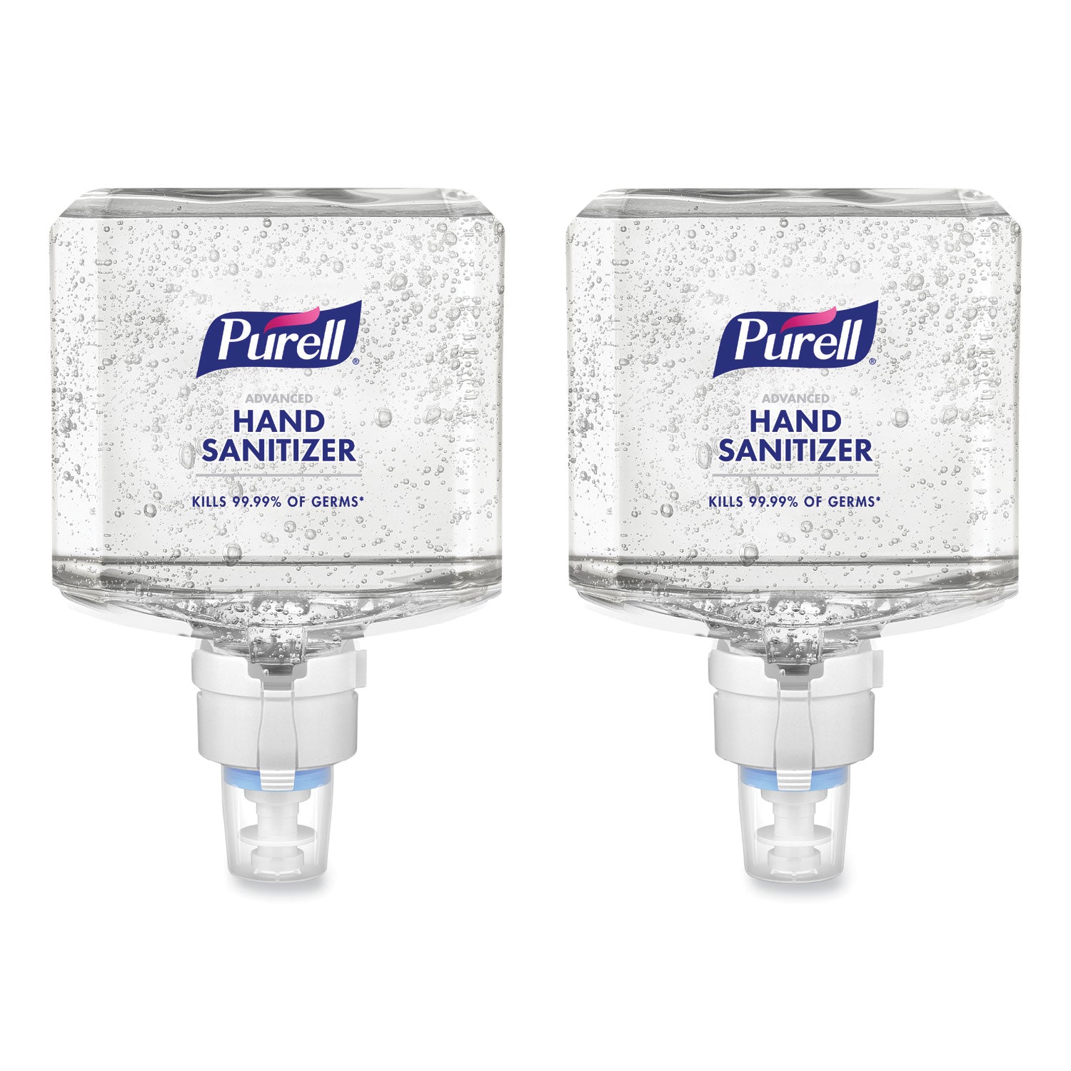PURELL&reg; Advanced Hand Sanitizer Foam Refill - Clean Scent - 1.27 quart - Touchless Dispenser - Kill Germs - Hand - Clear - Dye-free, Bio-based - 2 / Carton