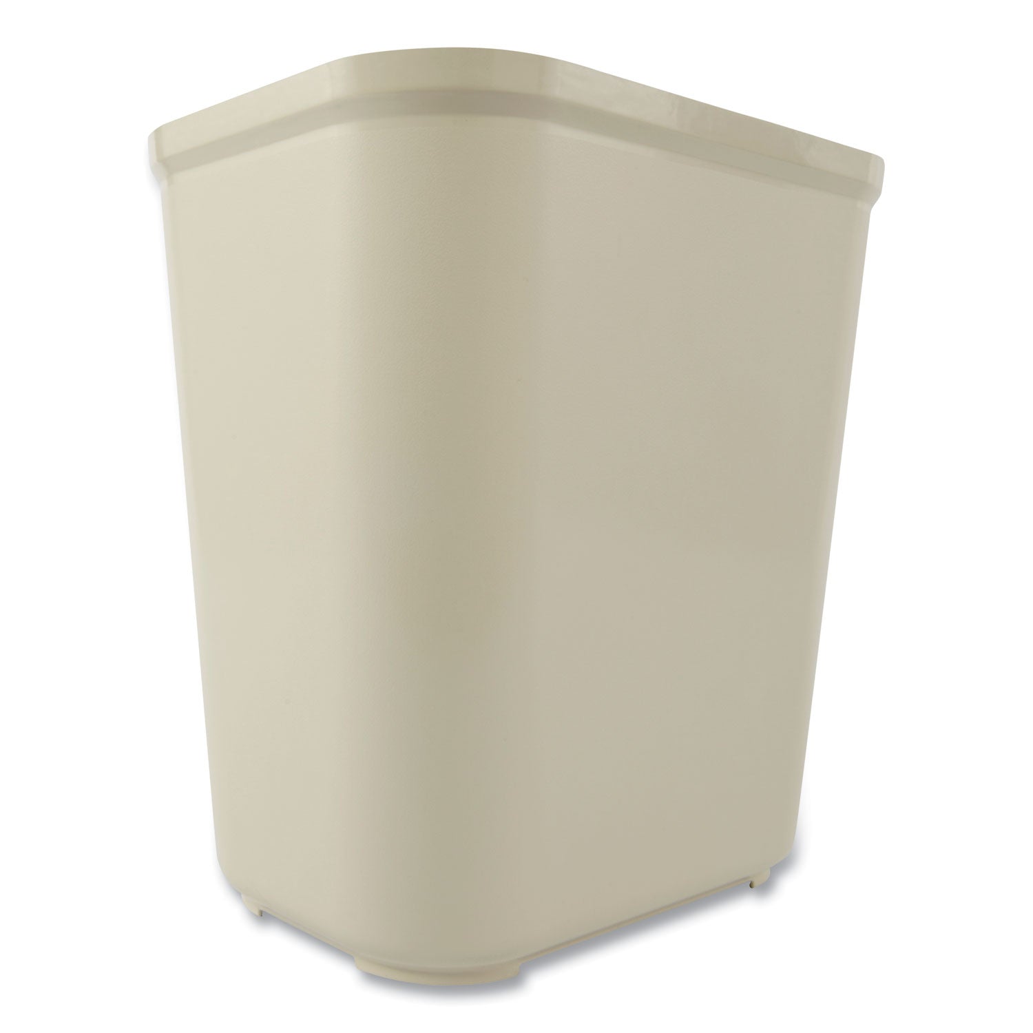 7 gal Capacity - Rectangular - Impact Resistant, Impact Resistant, Rust Resistant, Dent Resistant, Dent Resistant - 10.5" Height x 10.5" Width x 14.5" Depth - Thermoset Polyester, Fiberglass - Beige - 1 Each