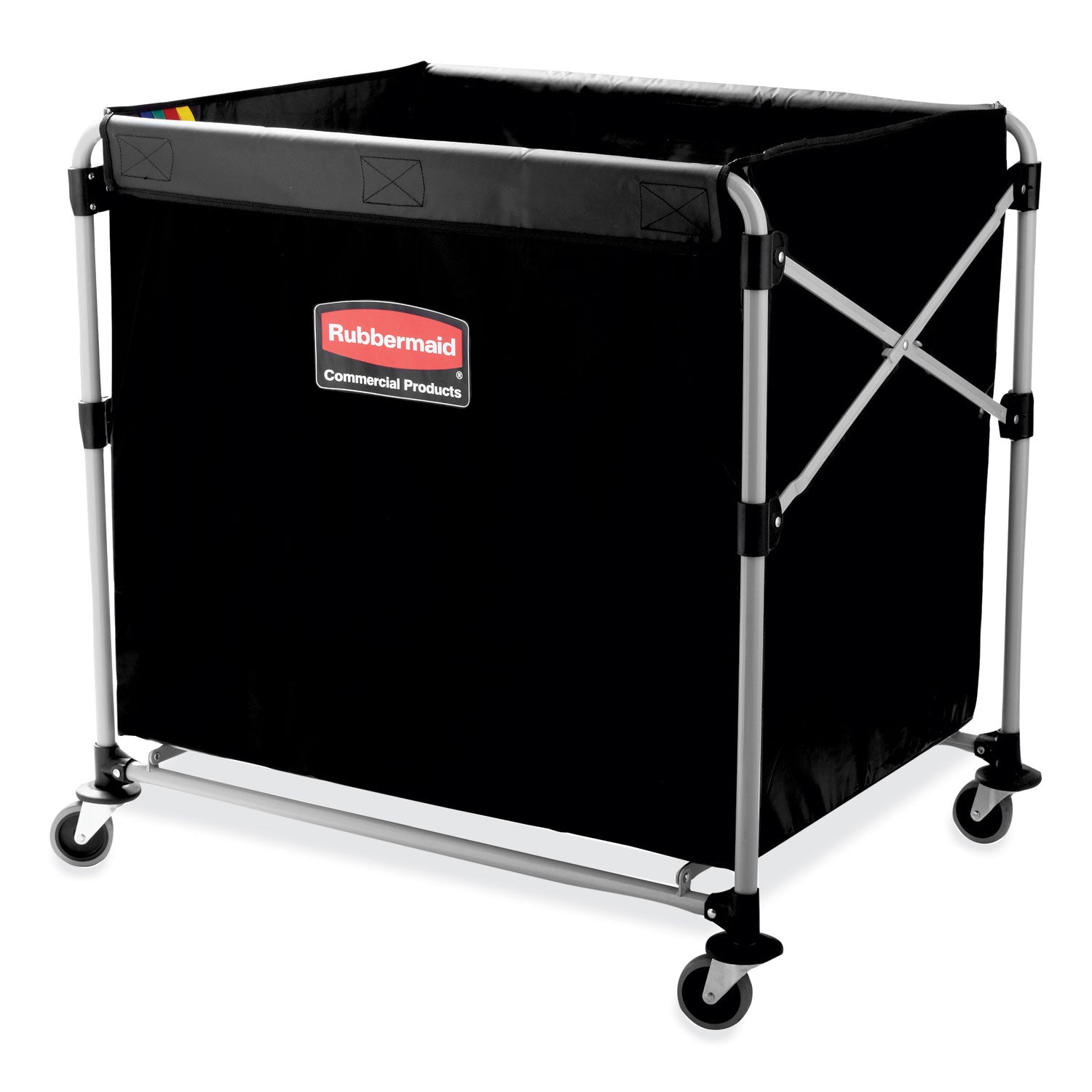 220 lb Load Capacity - 35.70" Length x 24.10" Width x 34.60" Height - Stainless Steel Frame - Black - 1 Each