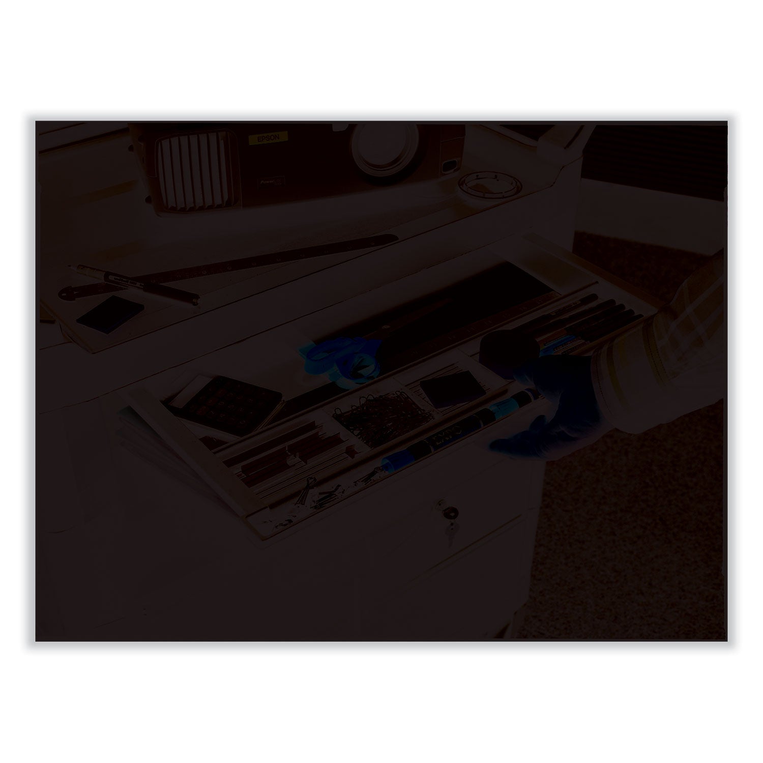 Round Handle - 300 lb Load Capacity - 4 Casters - Plastic, Metal - 33.63" Length x 18.63" Width x 37.75" Height - Black - 1 Each