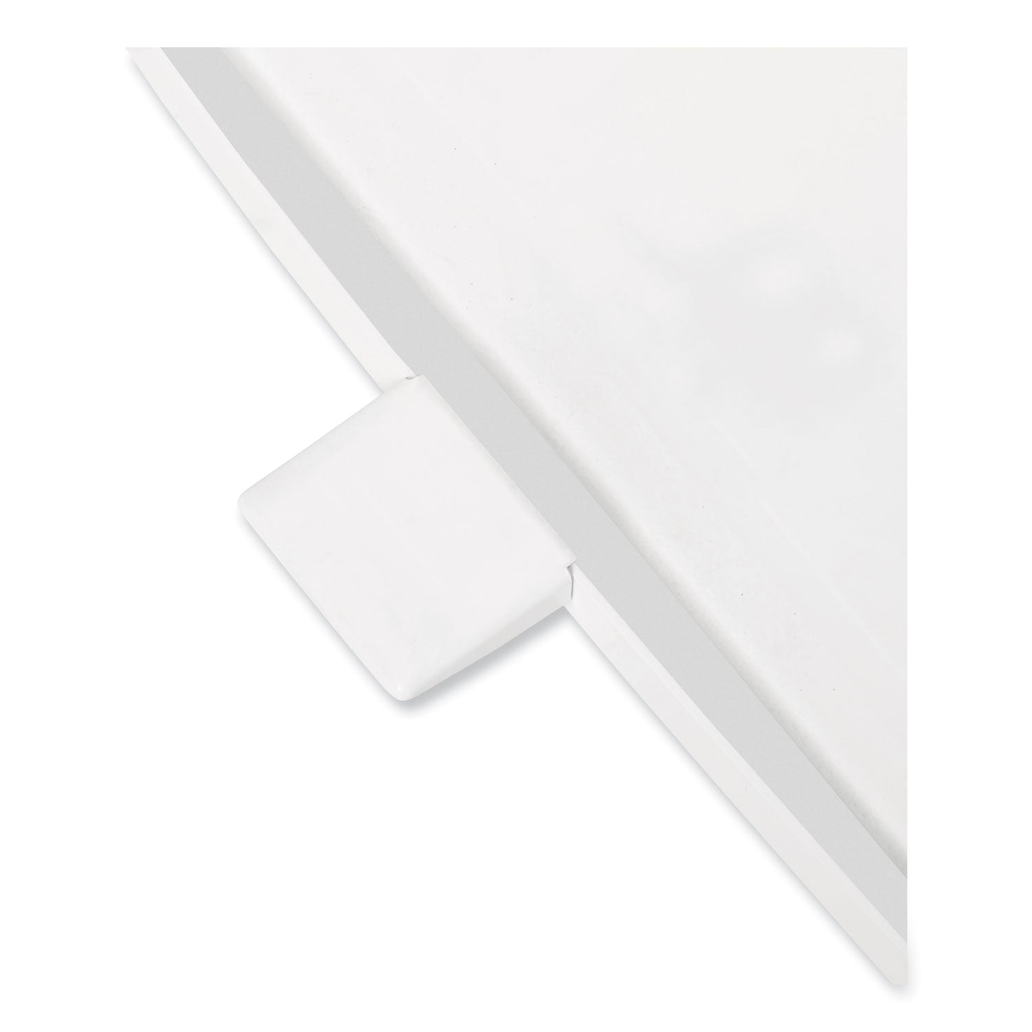 Rubbermaid Commercial Defenders Steel Step Cans - 13 gal Capacity - 27" Height x 12.5" Width x 12.5" Depth - Steel - White - 1 Each