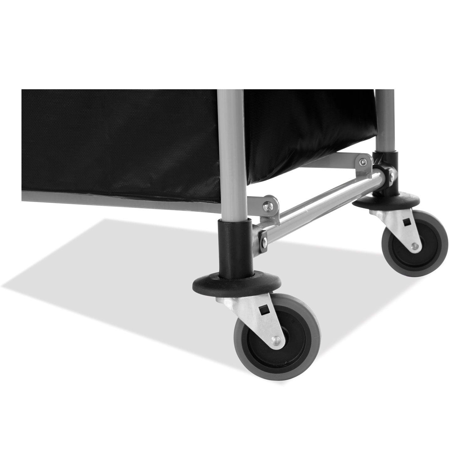 220 lb Load Capacity - 35.70" Length x 24.10" Width x 34.60" Height - Stainless Steel Frame - Black - 1 Each