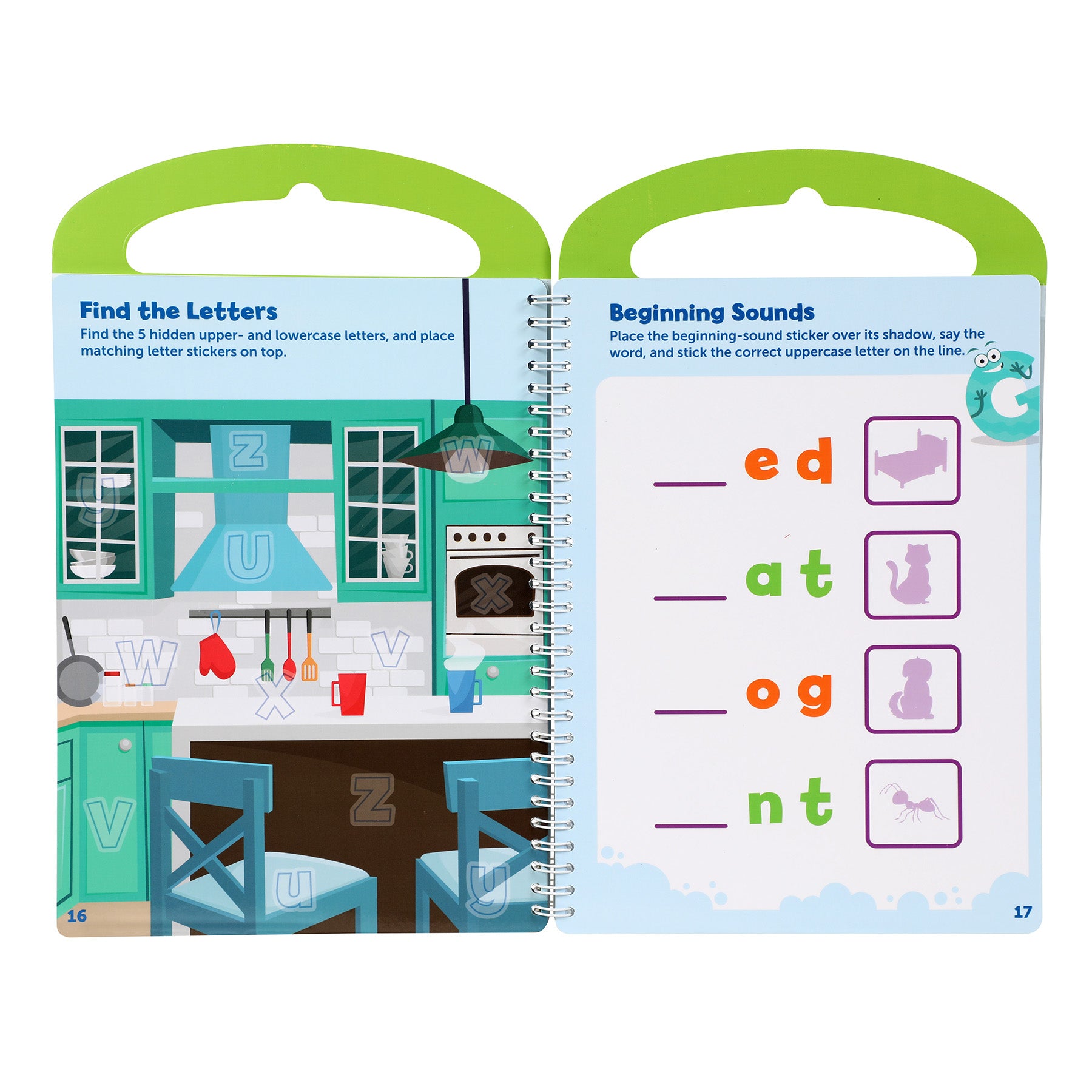 Skill Builders! Smart Stickers Letters & Phonics
