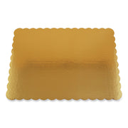 Gold Cake Pads, 14 x 10, Gold, Paper, 50/Carton