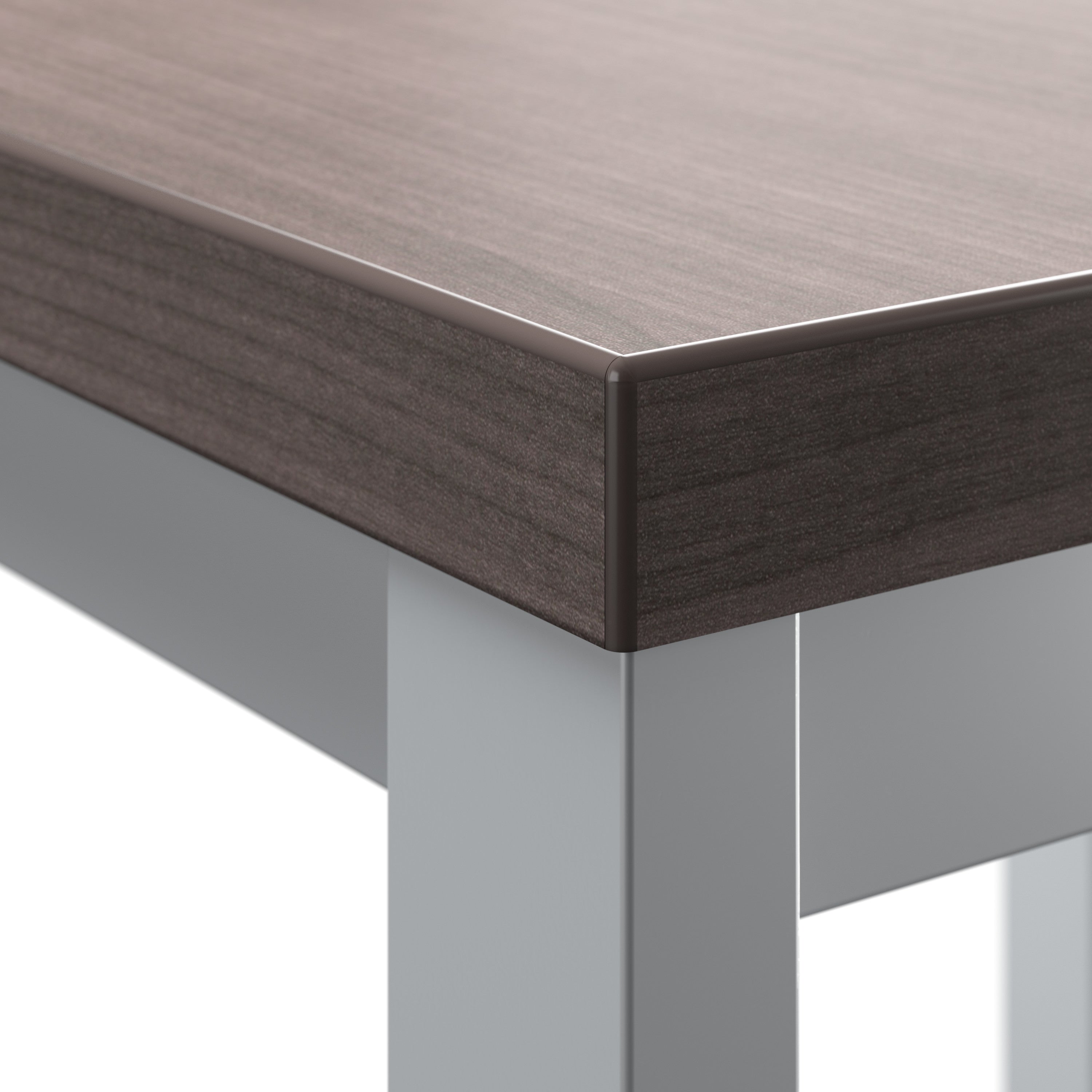 Bush Business Furniture Arrive Waiting Room End Table in Storm Gray - 23.35" Width x 23.35" Depth x 20.1" Height