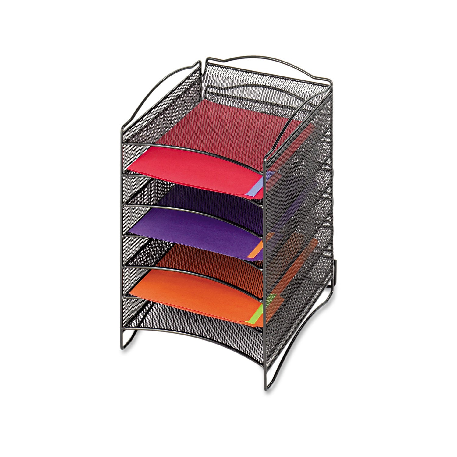 Onyx Organizer Desk 6 Comp Ltr
