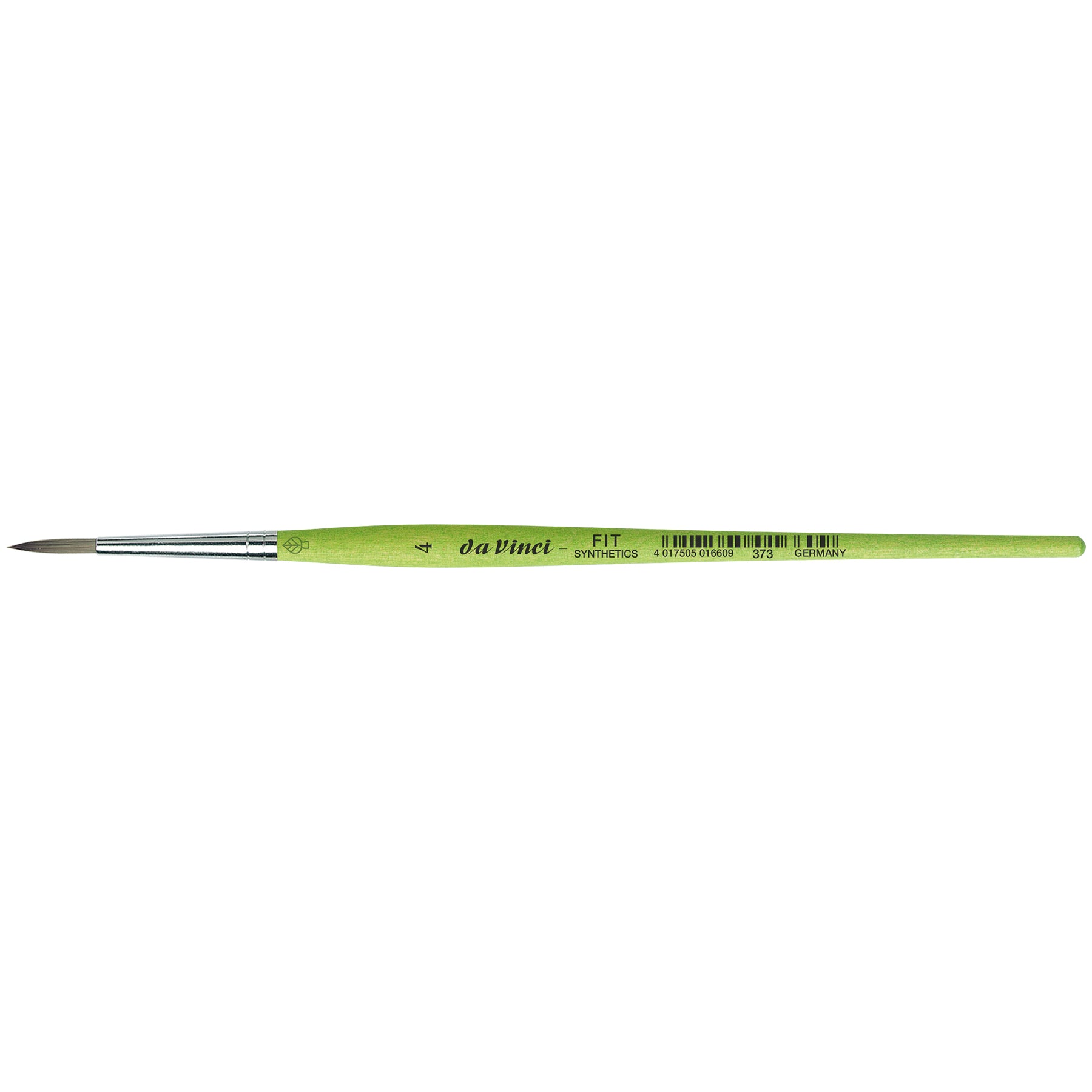 FIT Synthetics Student Brush, Synthetic, Acrylic & Tempera, Round, Series 373, Size 4