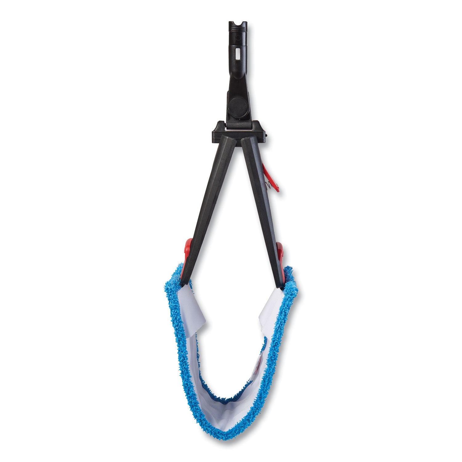 Rubbermaid Commercial Adaptable Flat Mop Microfiber Pad - 19.5" Length x 5.5" Depth - MicroFiber - Blue - 1 Each