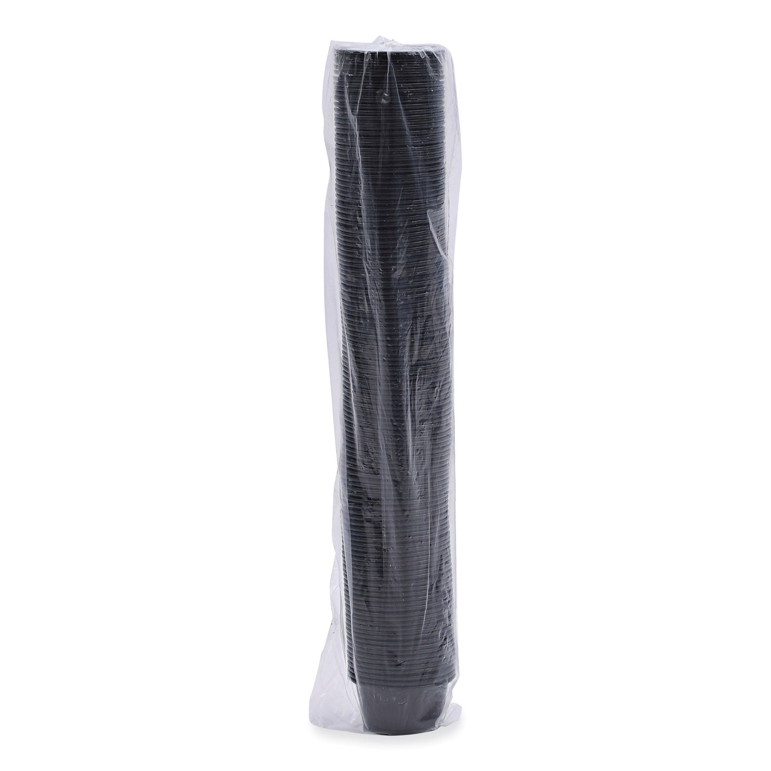 Souffle/Portion Cups, 2 oz, Plastic, Black, 125/Sleeve, 20 Sleeves/Carton