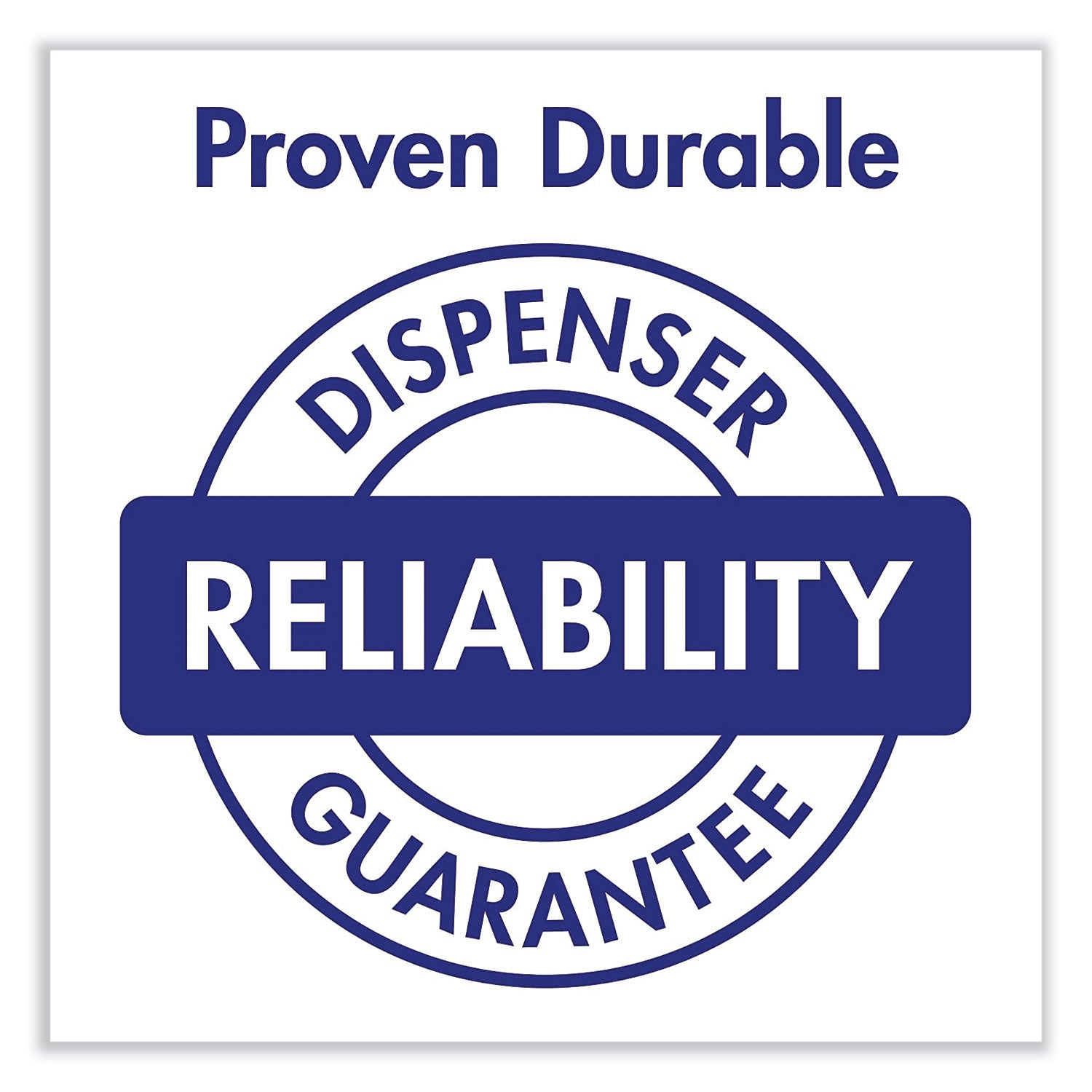Manual - 1.27 quart Capacity - Locking Mechanism, Durable, Wall Mountable - White - 1 Each