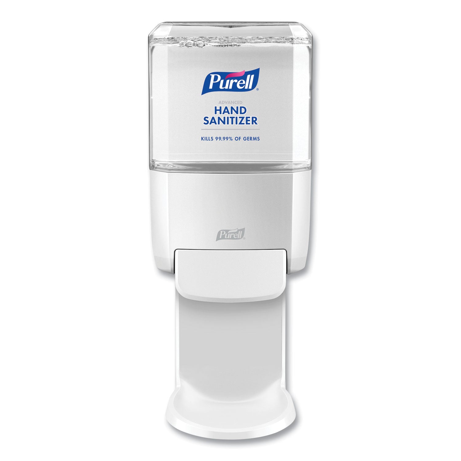 Manual - 1.27 quart Capacity - Locking Mechanism, Durable, Wall Mountable - White - 1 Each