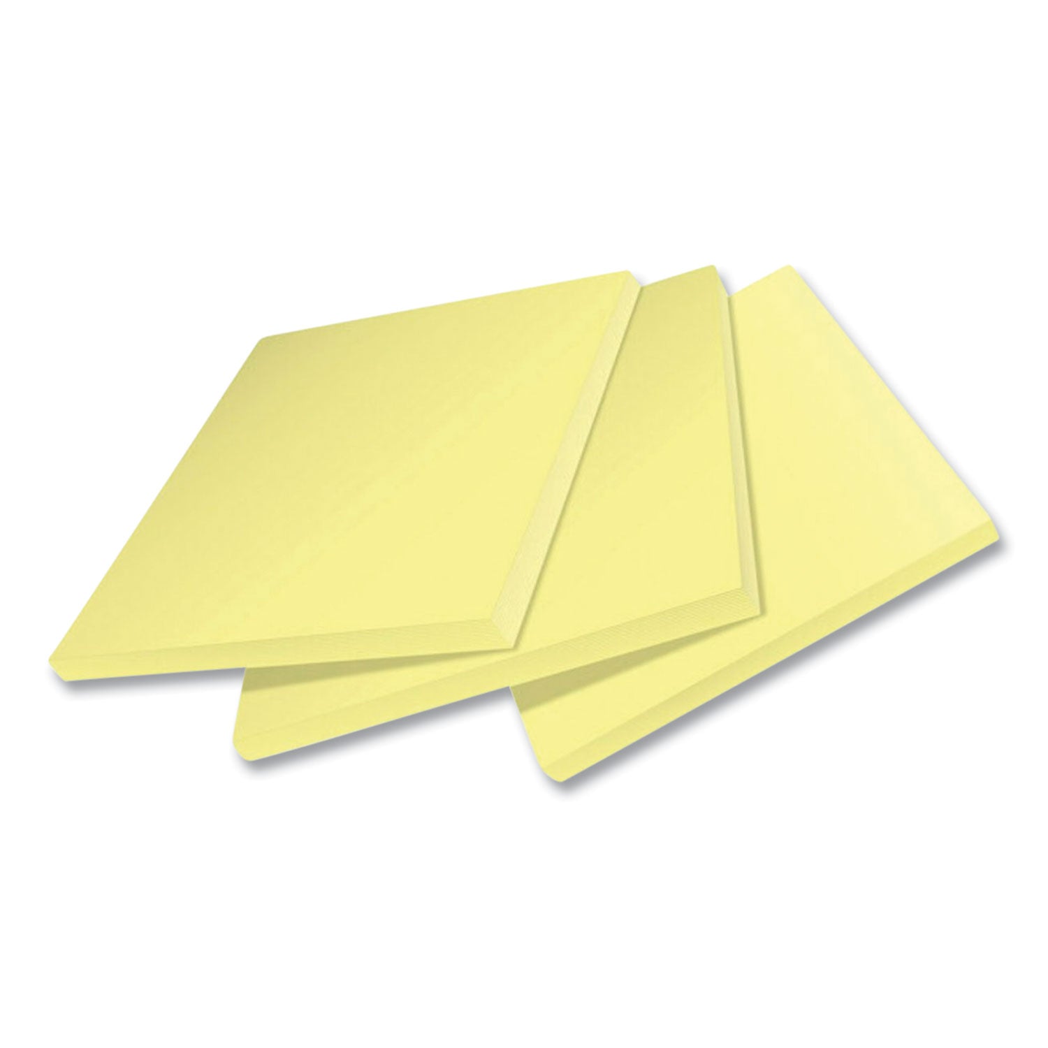 Post-it Super Sticky Adhesive Notes, 3" x 3", Canary Yellow, 70 Sheets per Pad, Repositionable, Recycled, 24 Pack