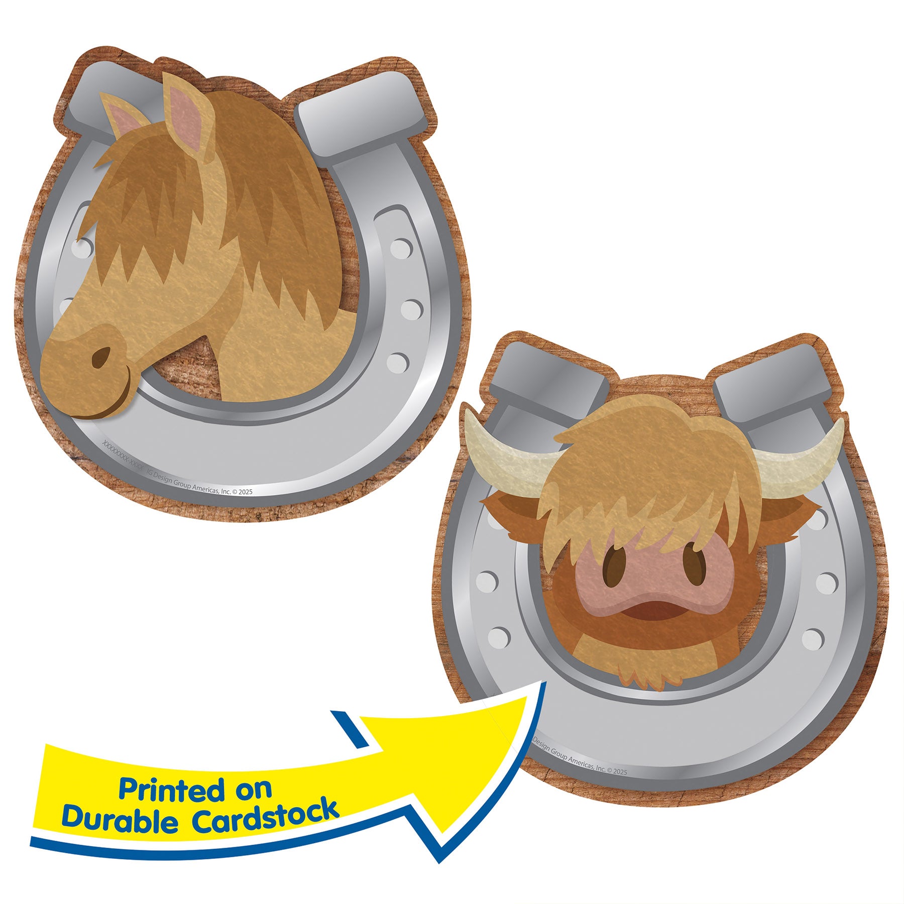 Wild Wild Classroom Paper Cut-Outs, Pack of 36