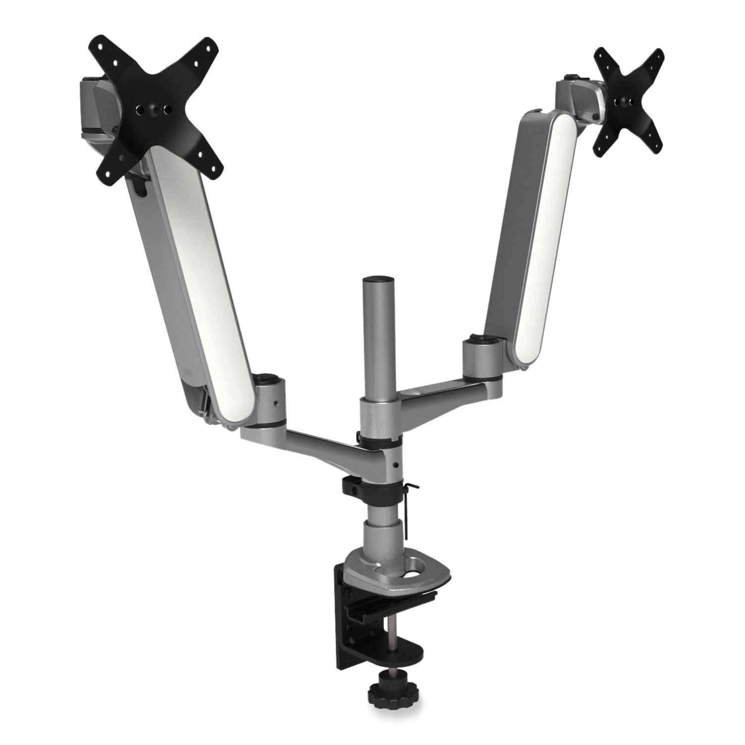 Kantek MA320 Mounting Arm for Monitor - Silver - TAA Compliant