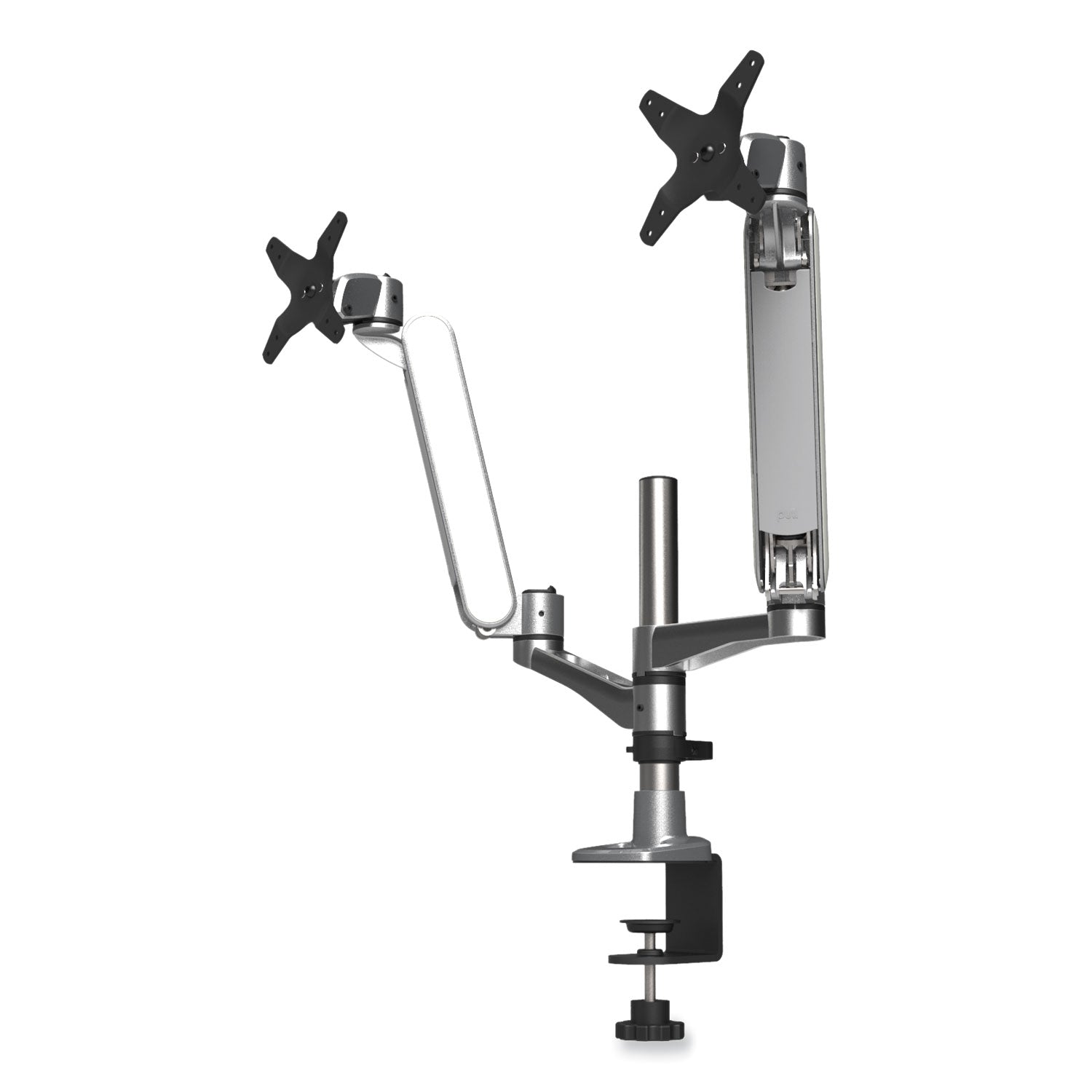 Kantek MA320 Mounting Arm for Monitor - Silver - TAA Compliant