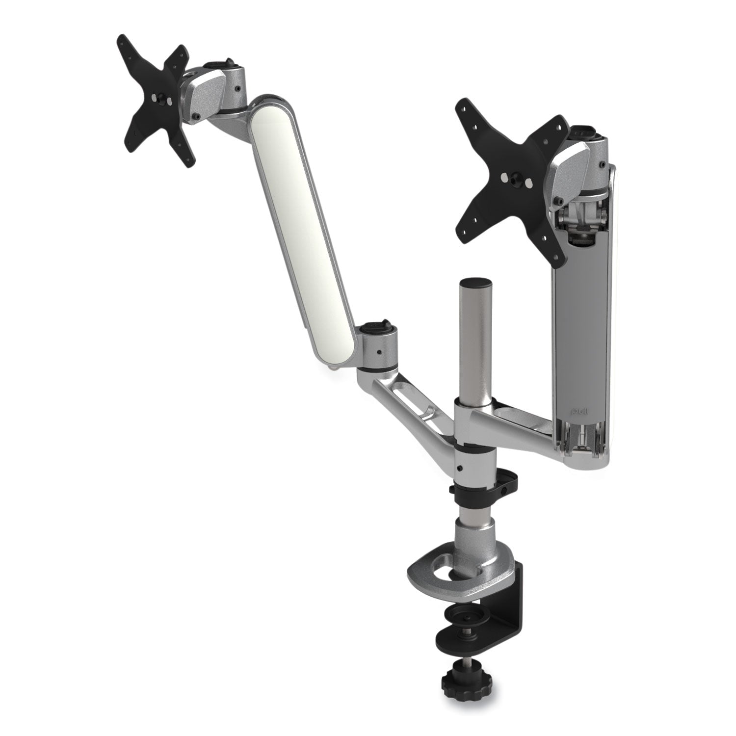Kantek MA320 Mounting Arm for Monitor - Silver - TAA Compliant
