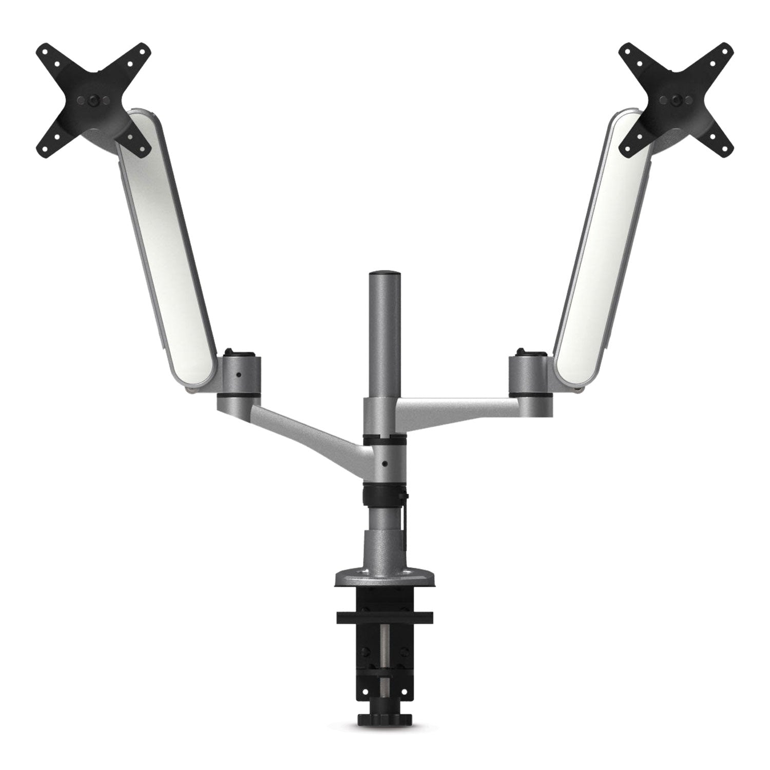 Kantek MA320 Mounting Arm for Monitor - Silver - TAA Compliant