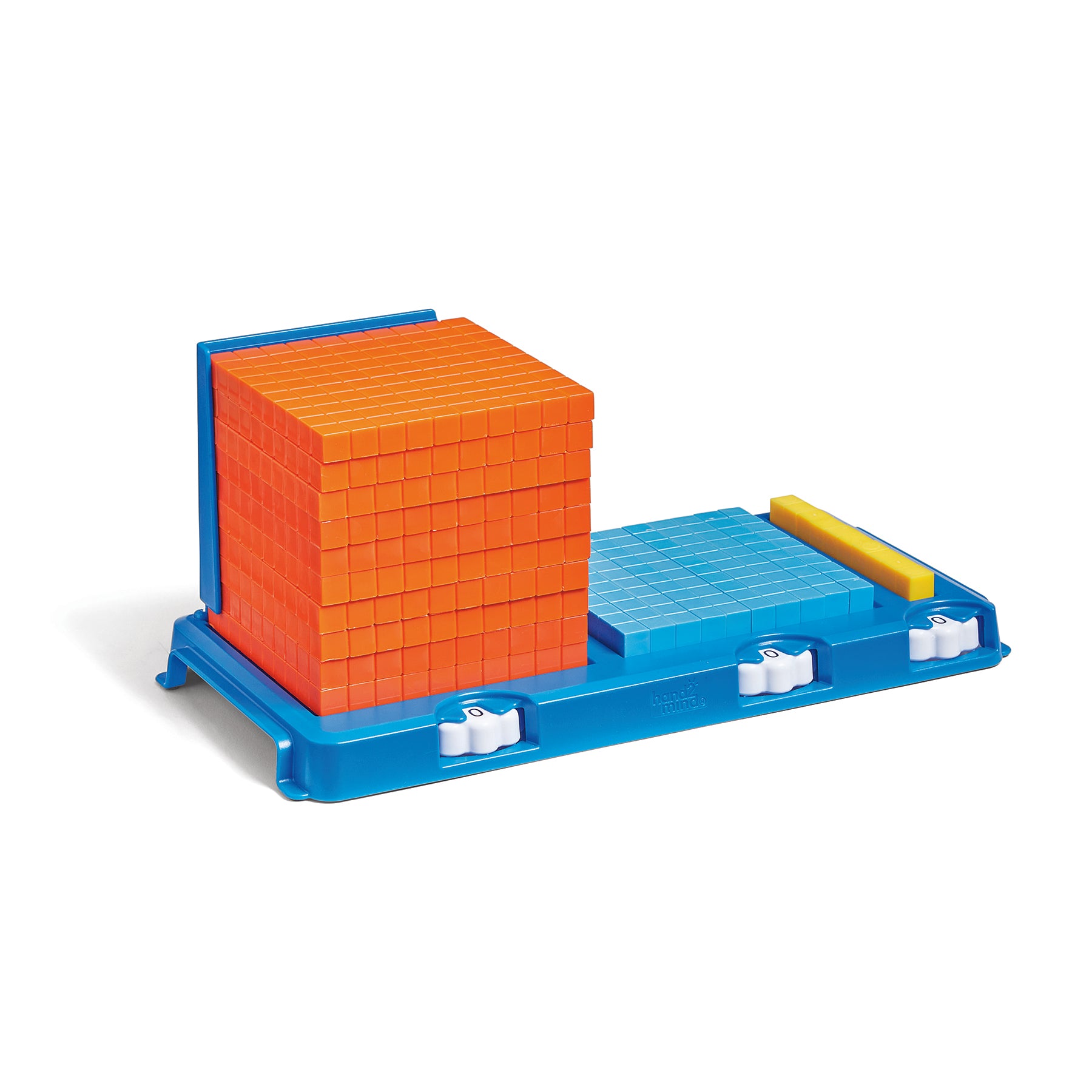 Place Value Frame with Base Ten Blocks