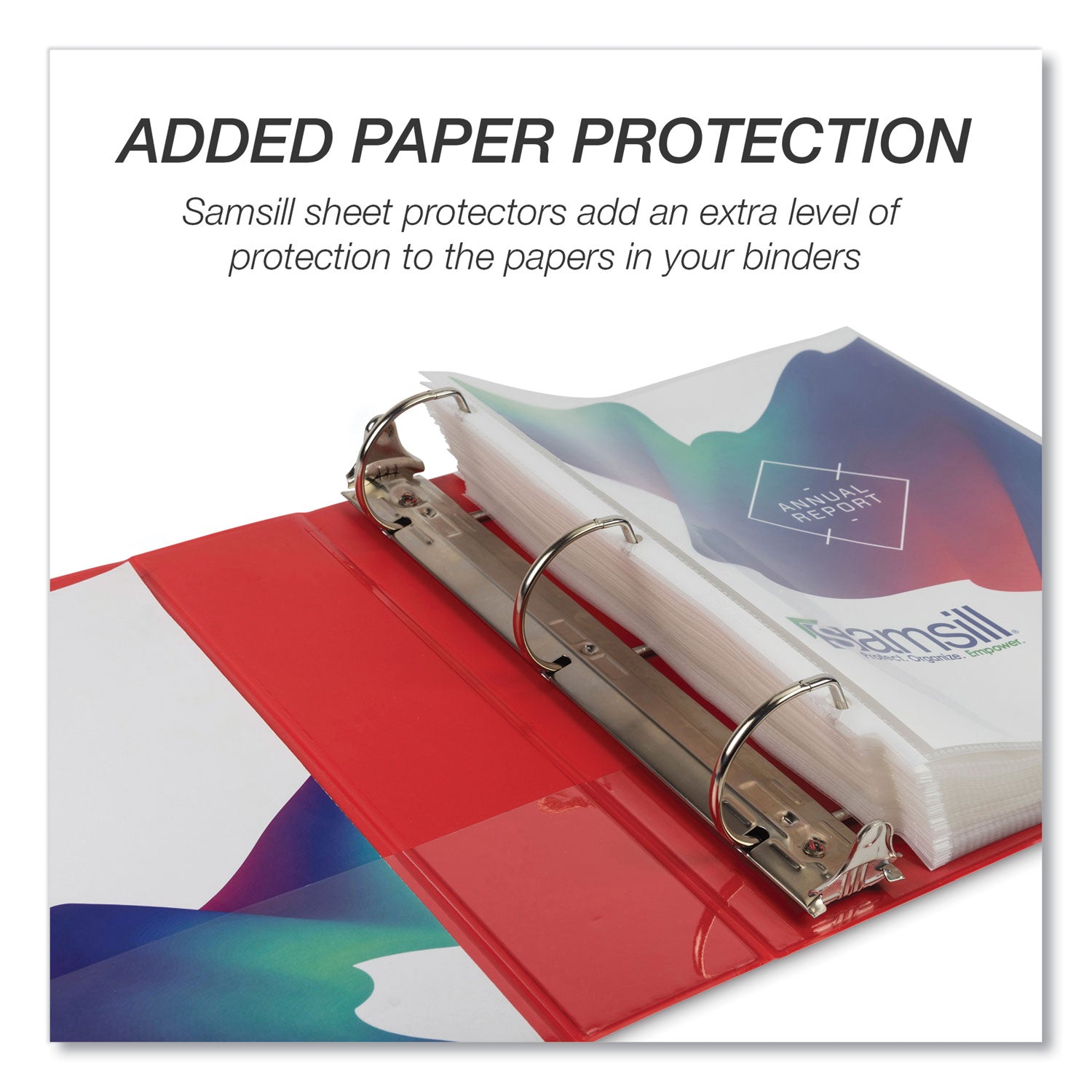 Samsill Durable View Ring Binder