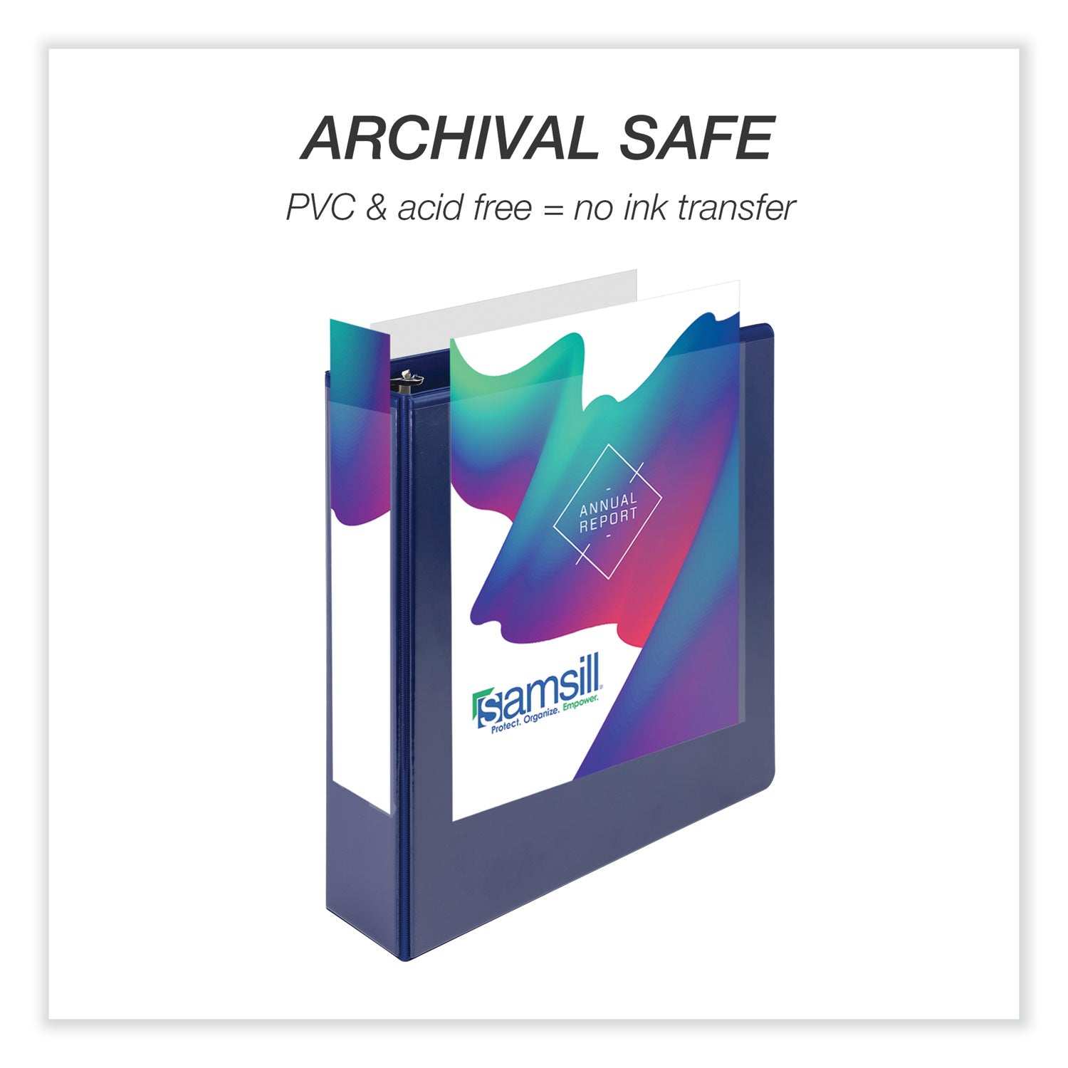 Samsill Durable View Ring Binder