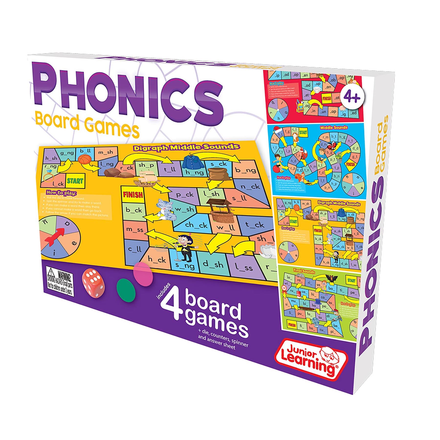 Phonics Board Games