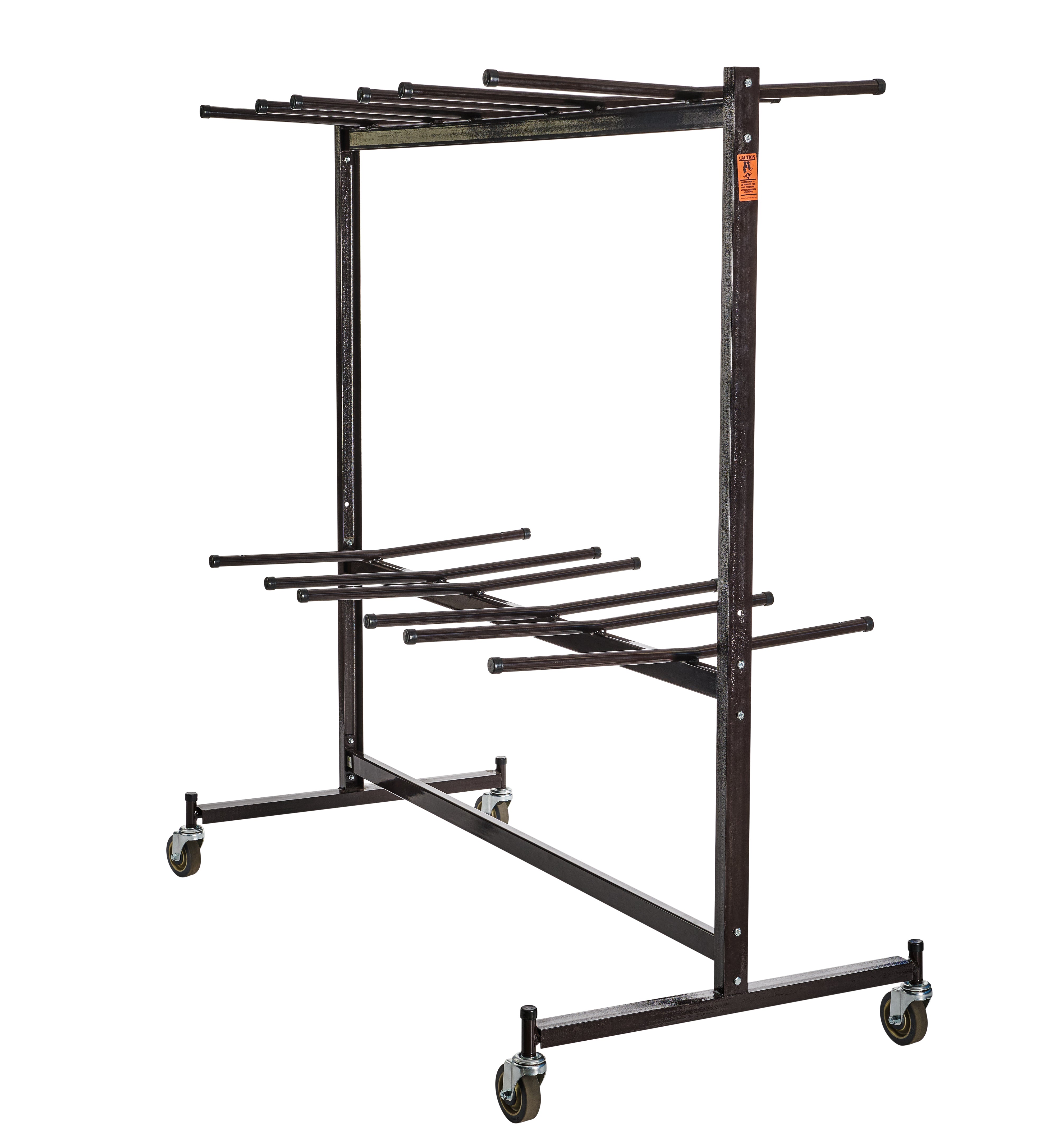 NPS® Double-Tier Hanging Chair Truck, Frame Color: Brown