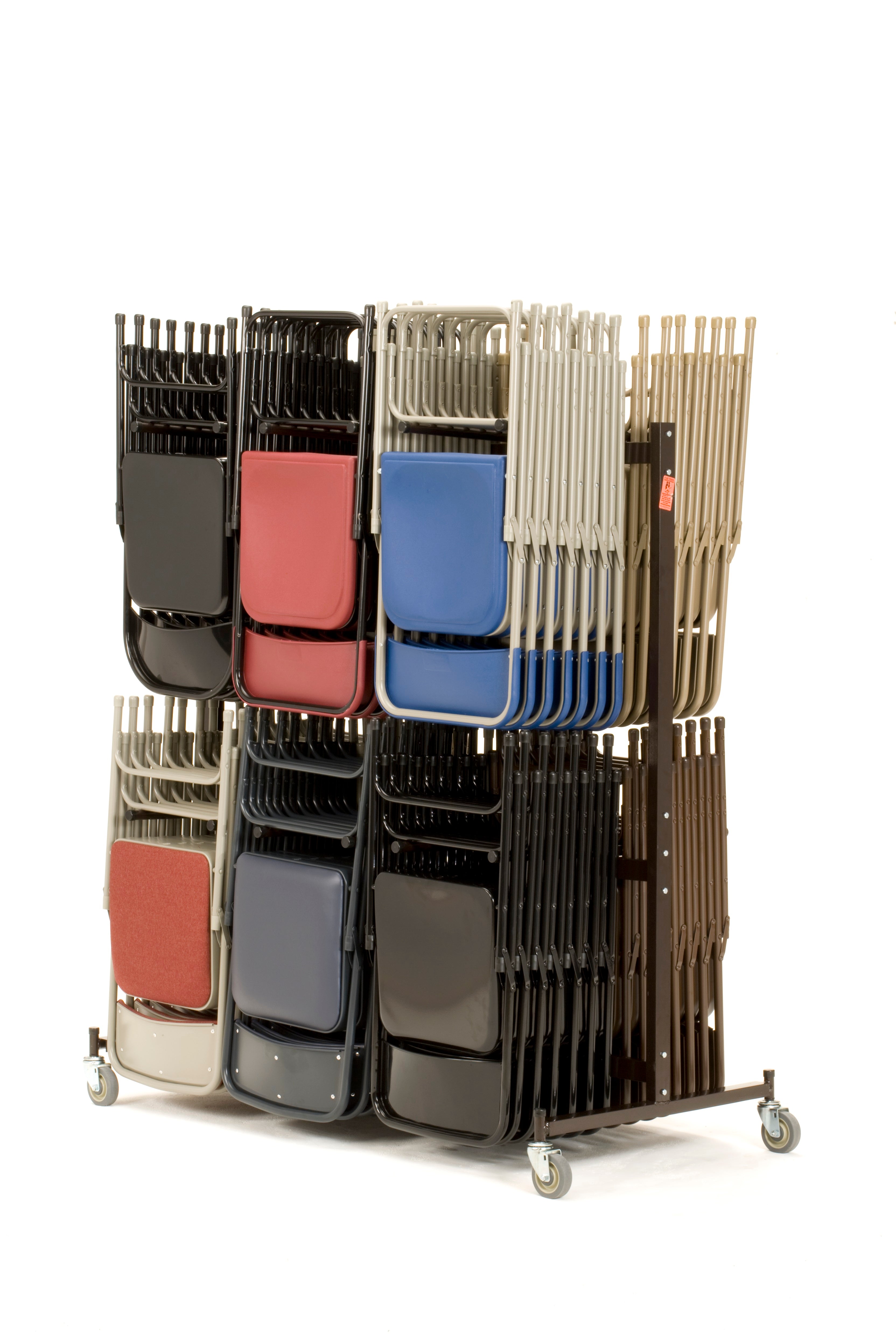 NPS® Double-Tier Hanging Chair Truck, Frame Color: Brown