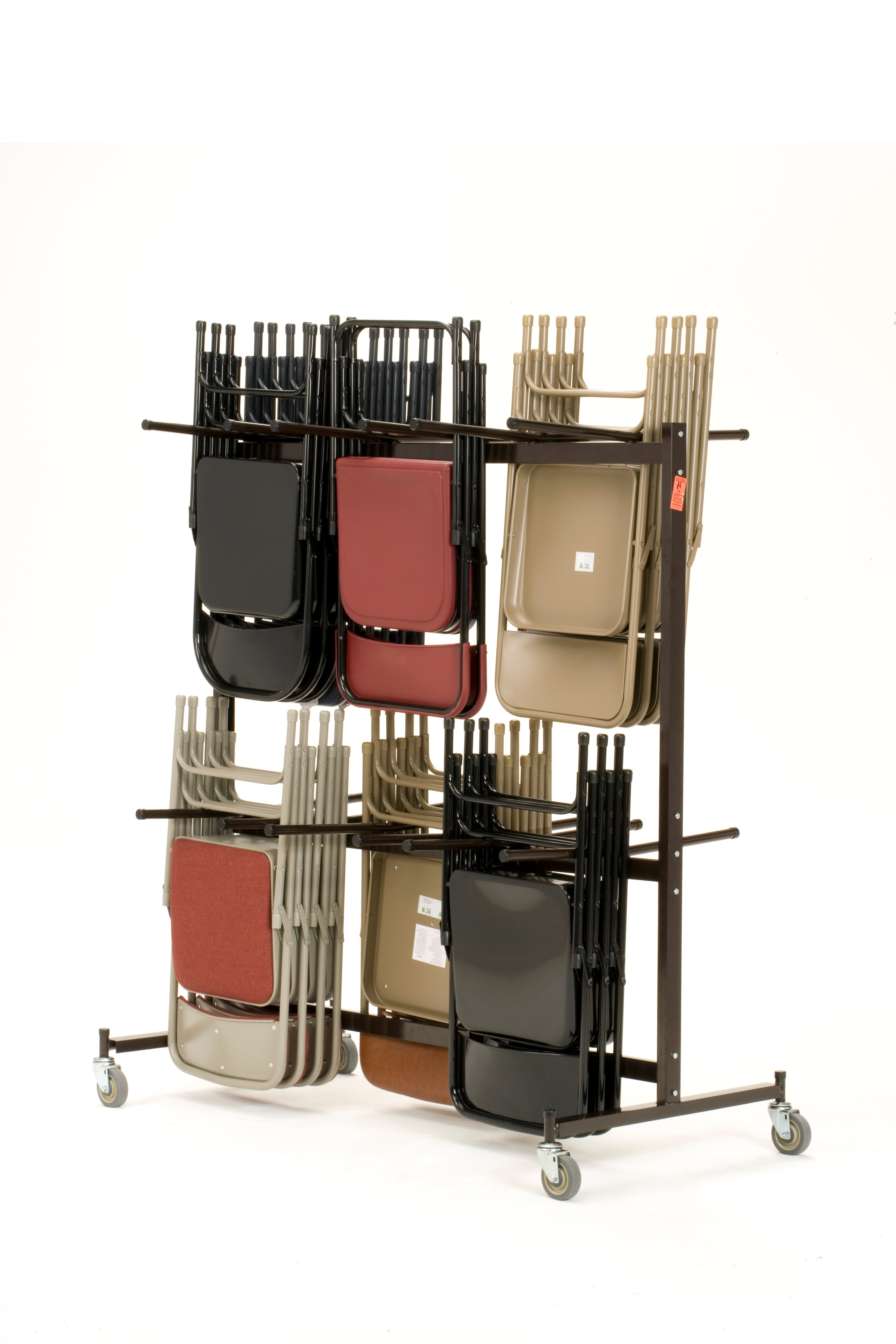 NPS® Double-Tier Hanging Chair Truck, Frame Color: Brown