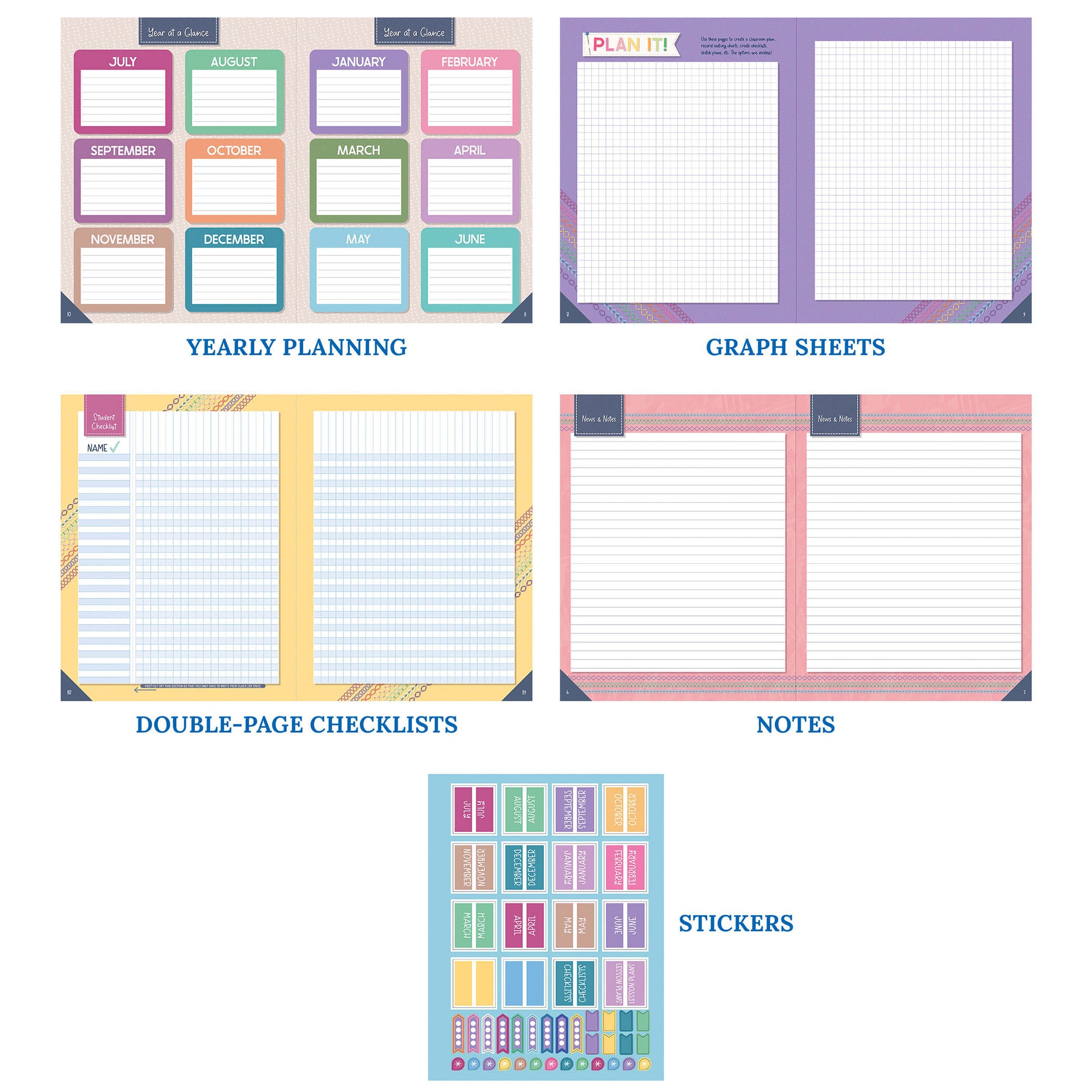 Crafty and Cool Teacher Planner